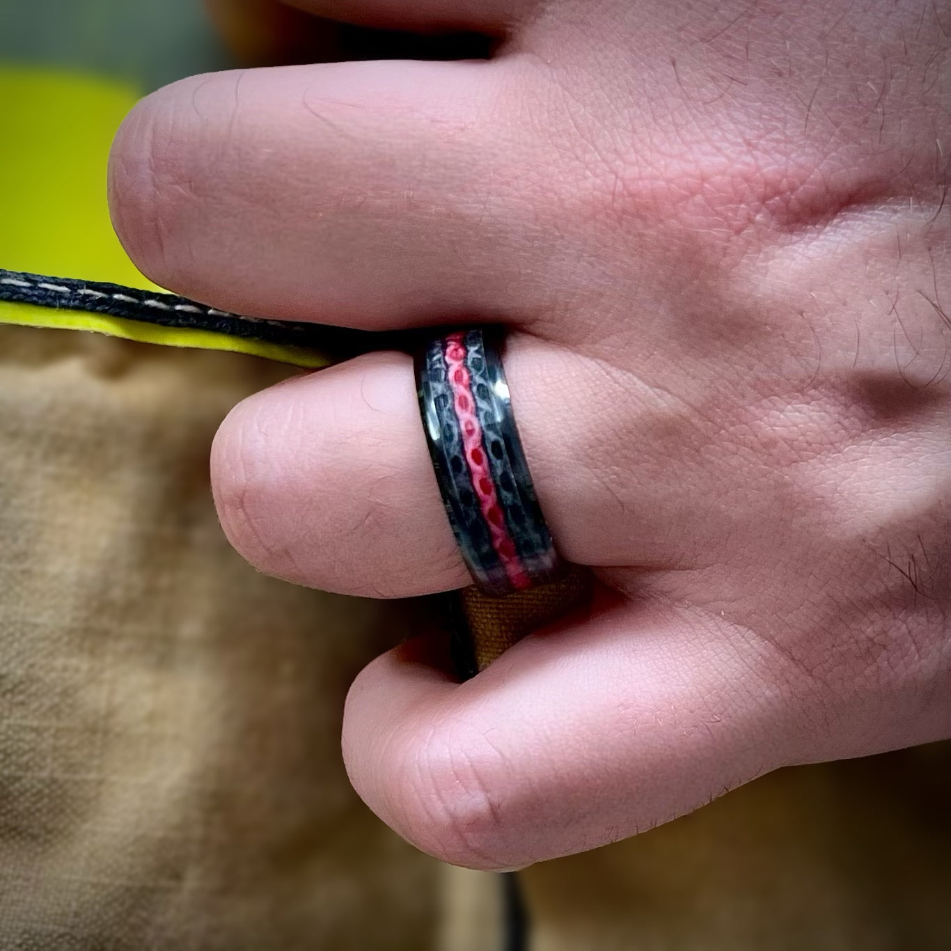 Thin Line - Fire Hose Ring