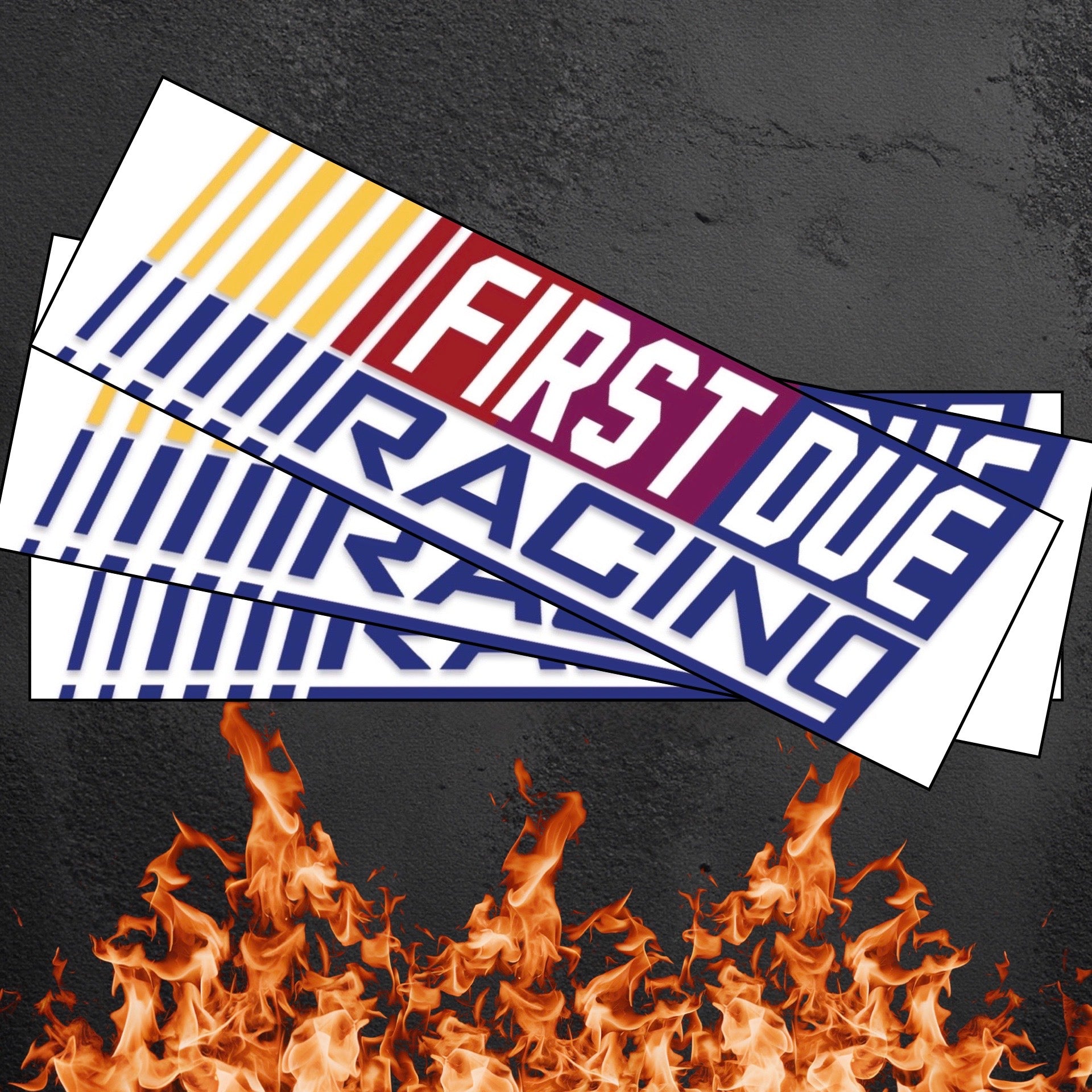 First Due Racing Sticker