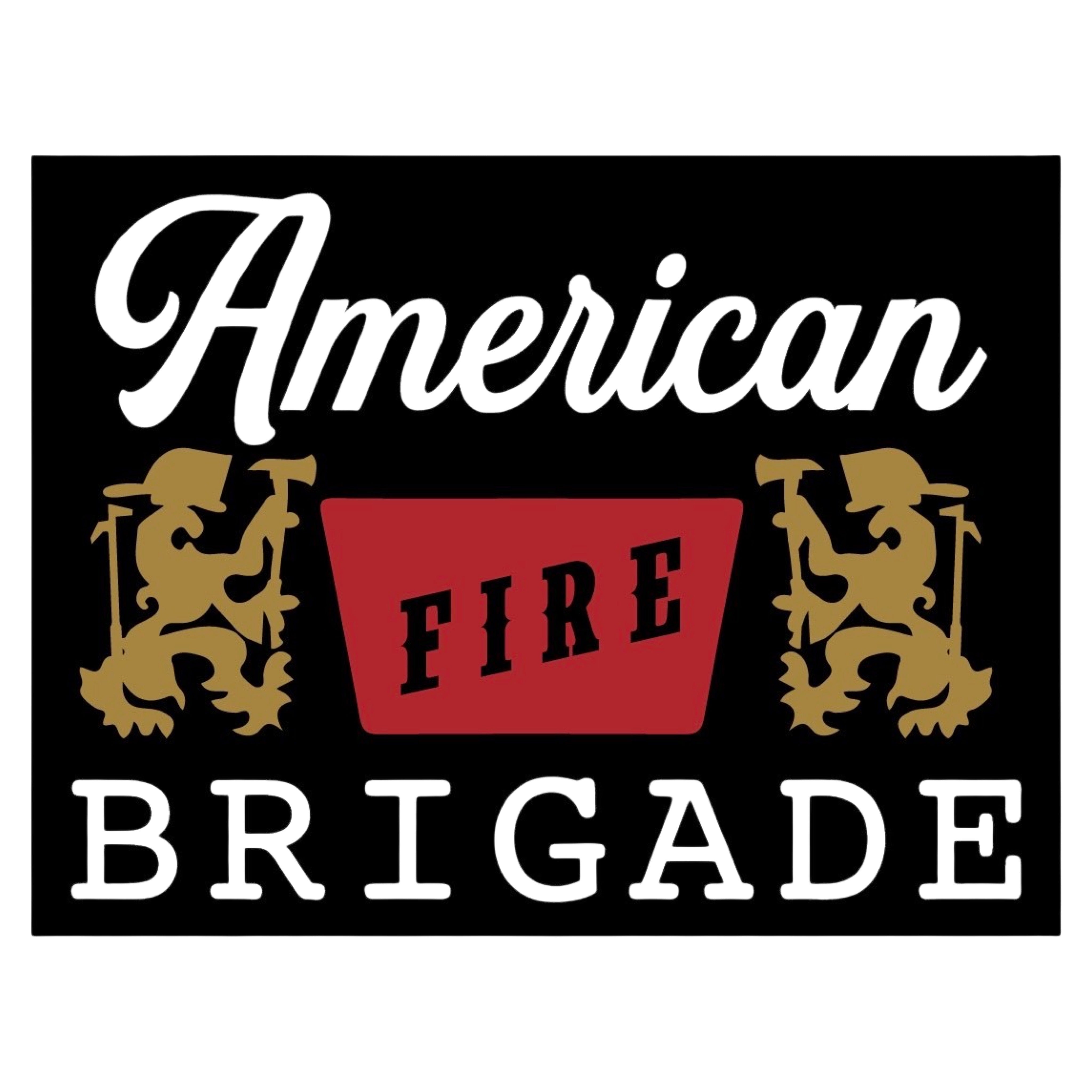 American Fire Brigade Sticker