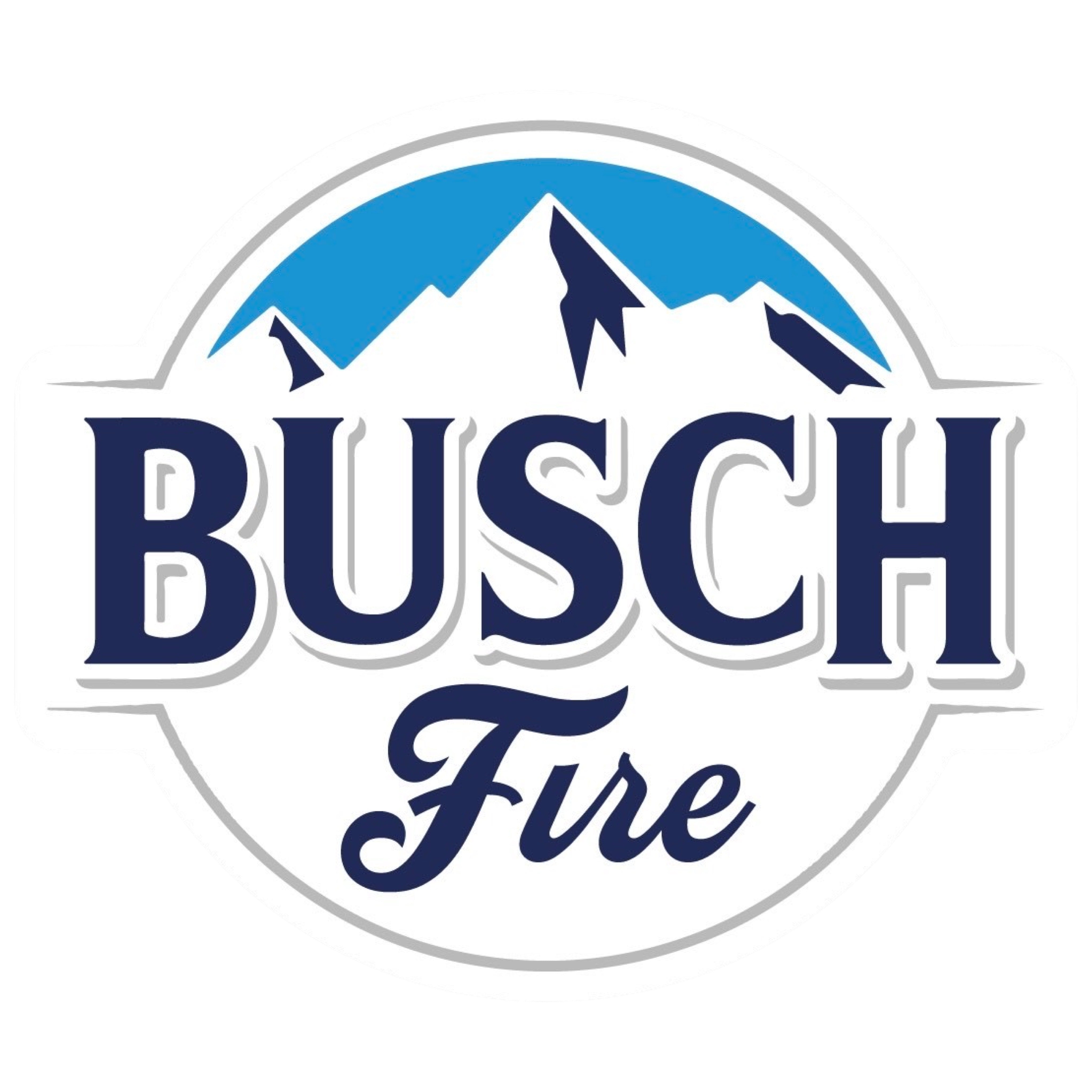 Busch Fire Sticker