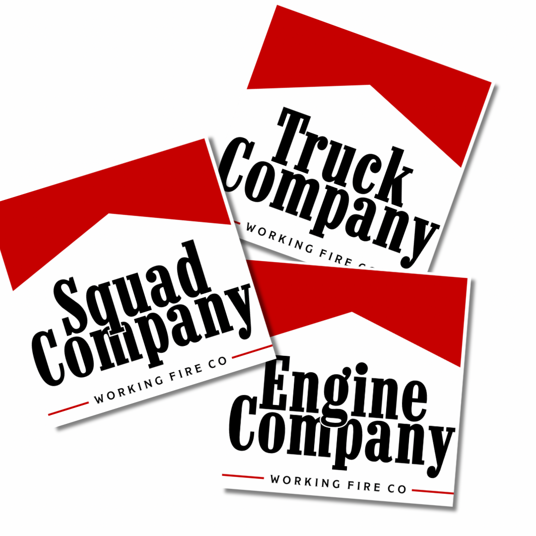 Company Stickers - 3 Pack