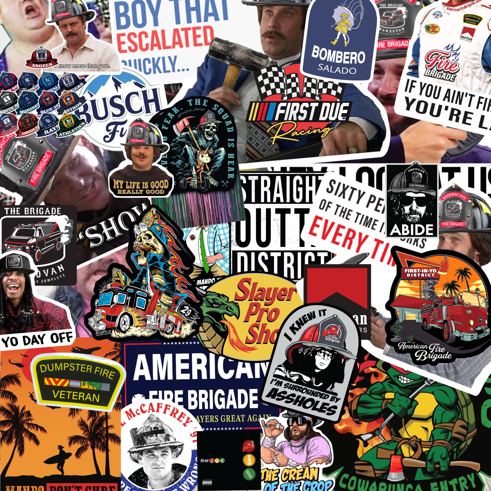 Fire Sticker Bundle