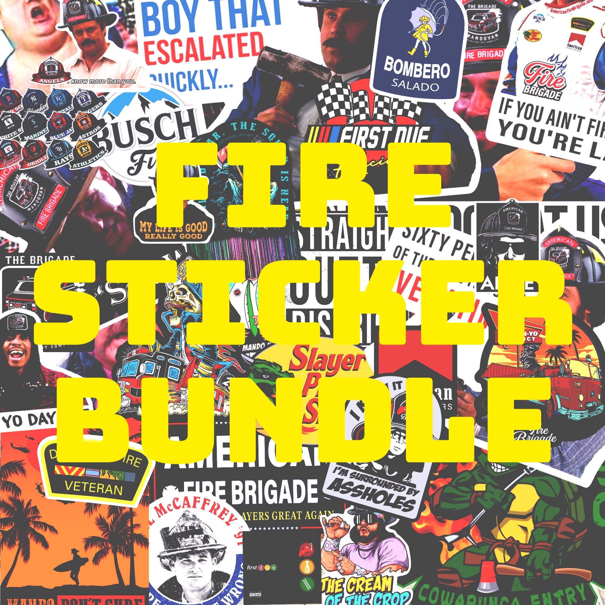 Fire Sticker Bundle