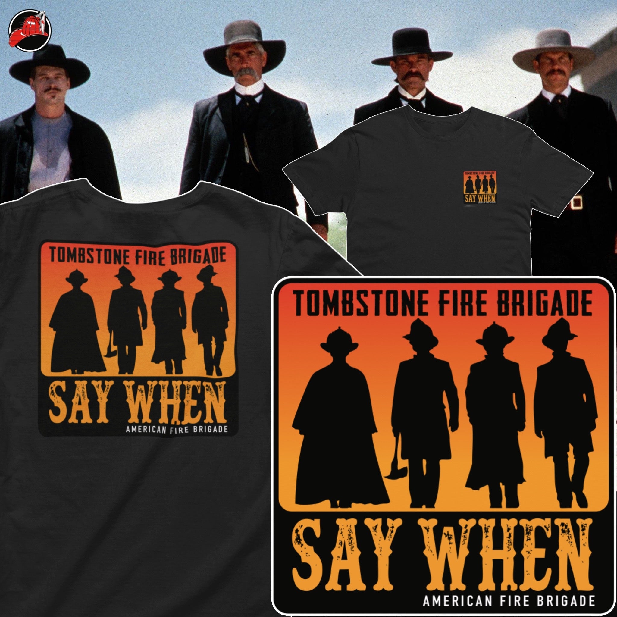 Tombstone Fire Brigade Tee