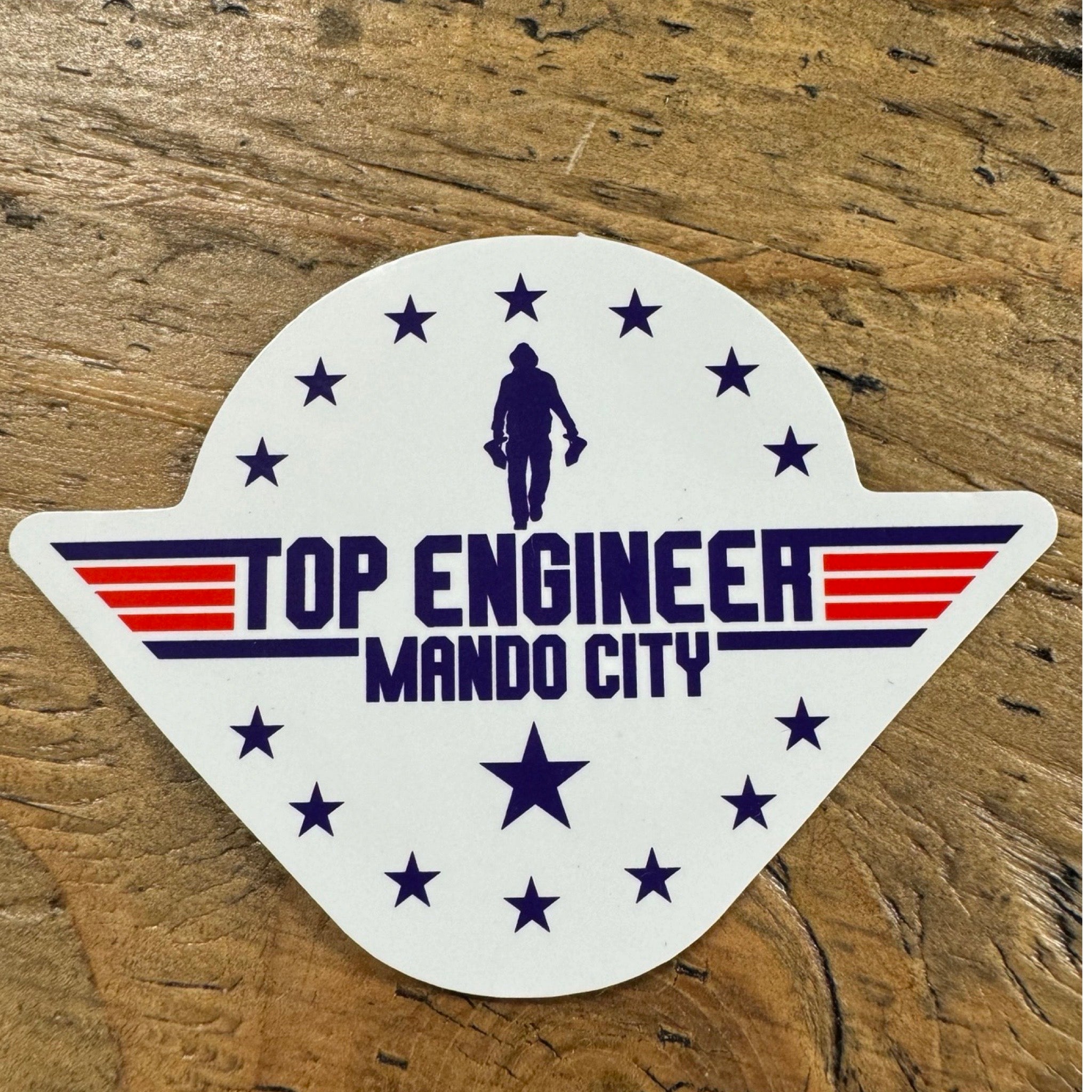 Top Engineer Sticker