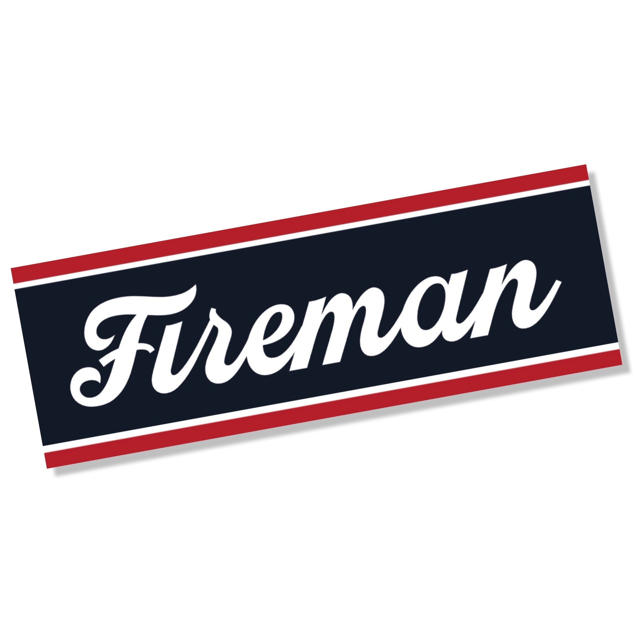 Fireman Sticker