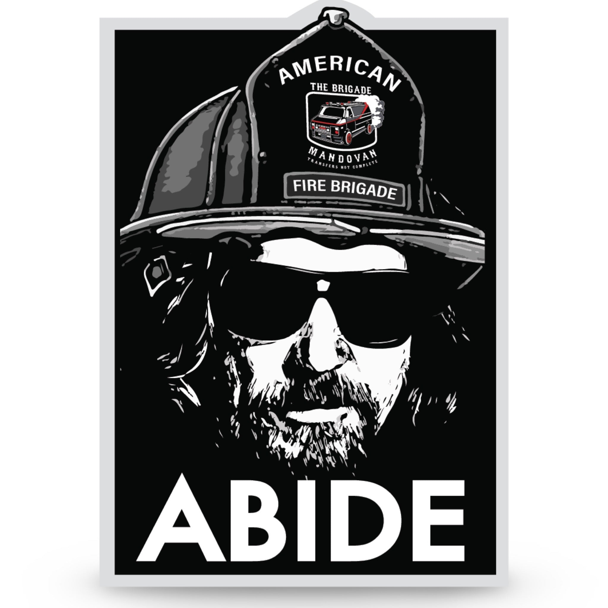 Abide Sticker