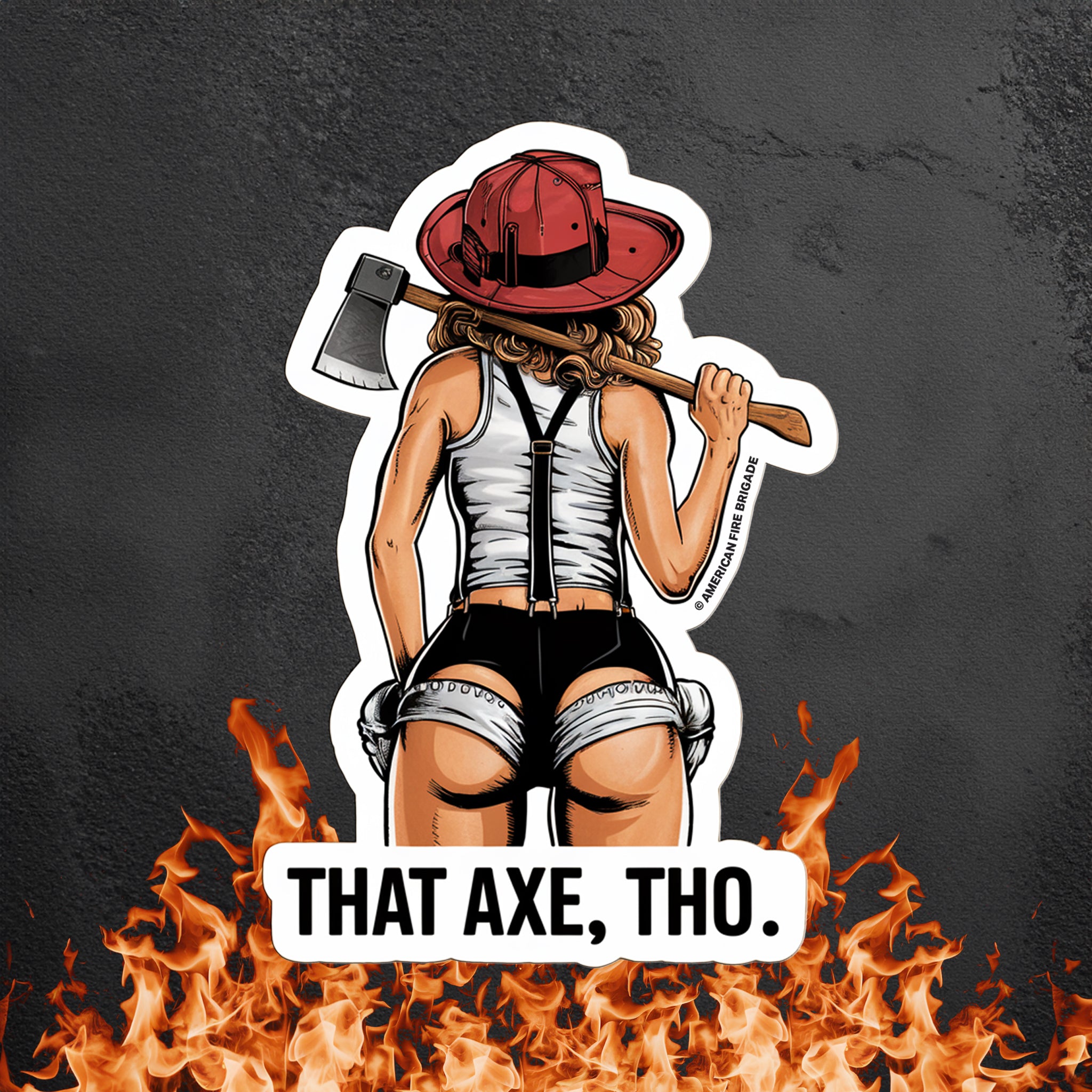 That Axe Sticker