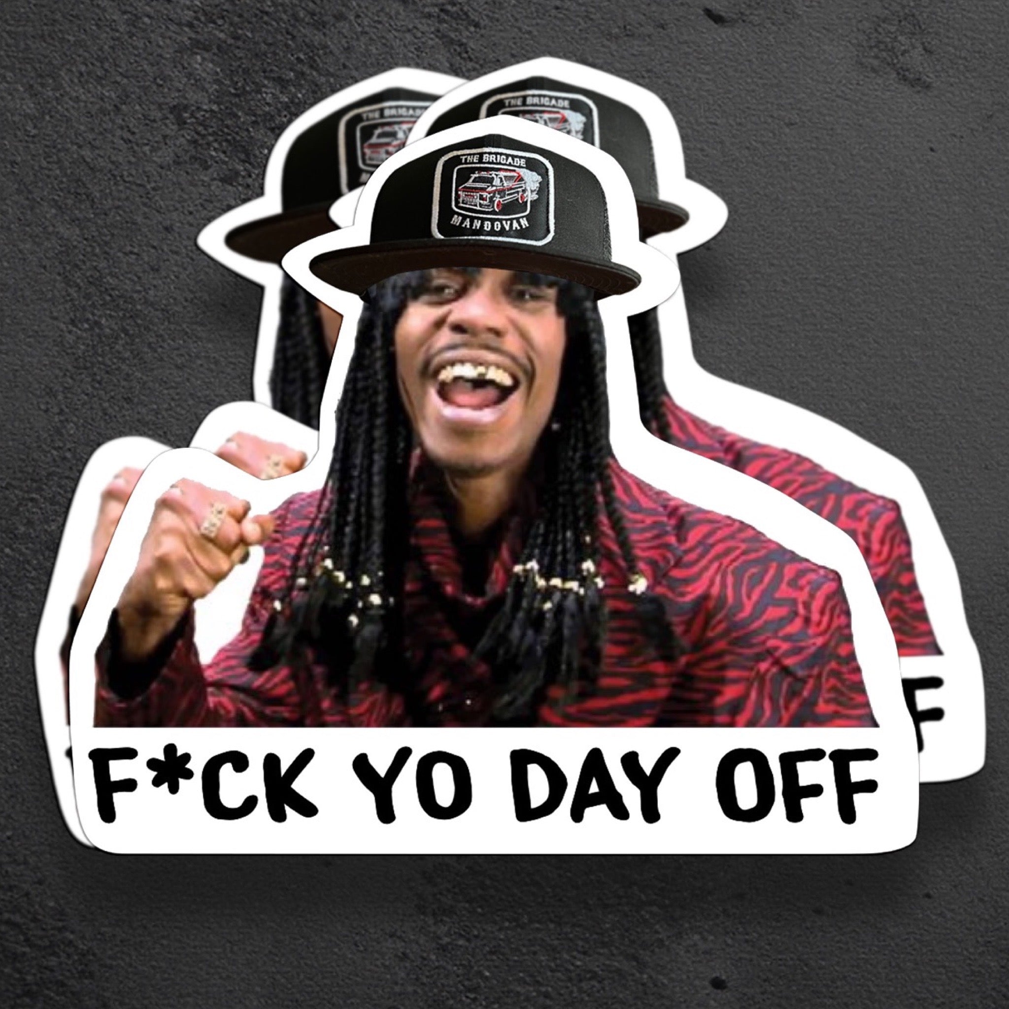 Rick James Sticker