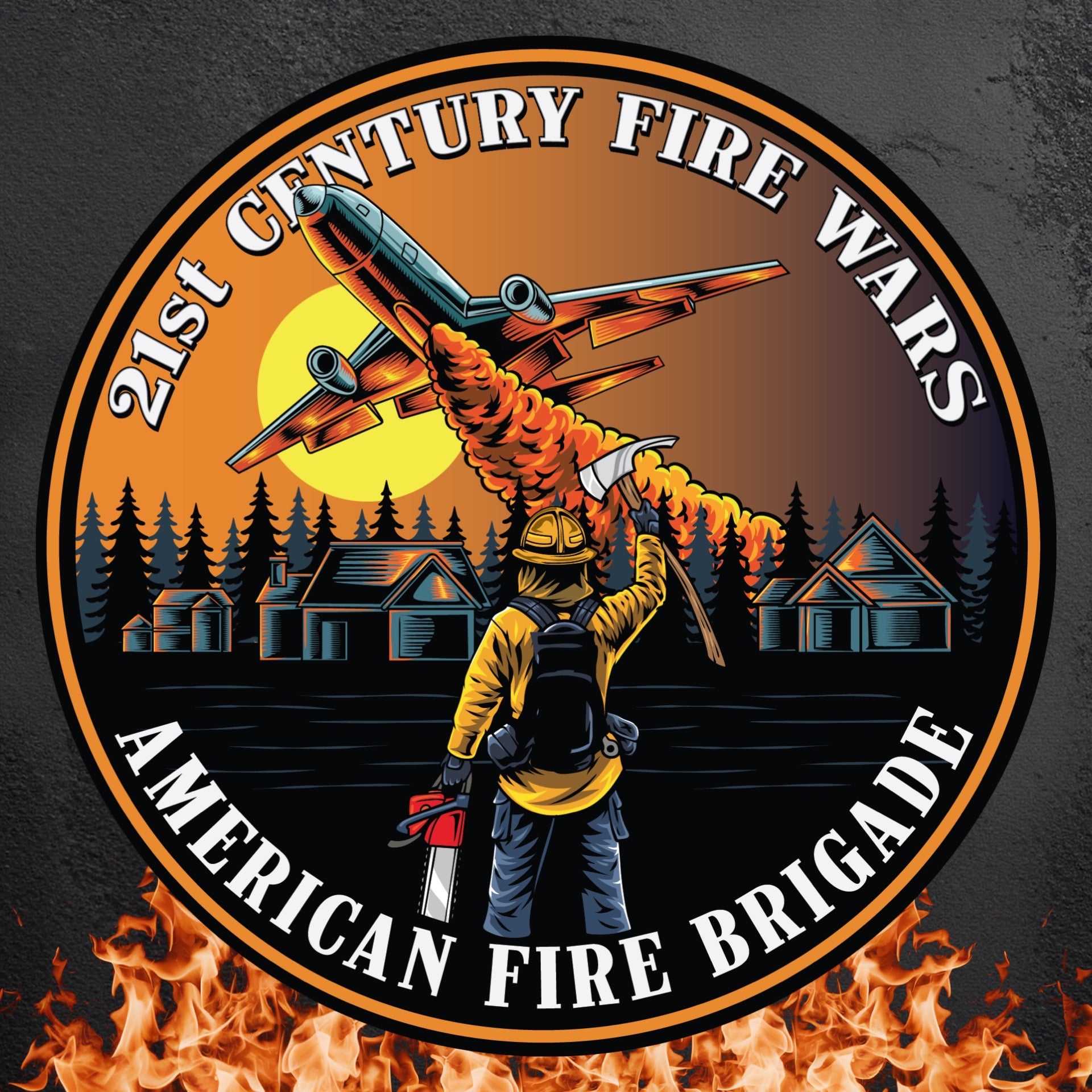 Fire Wars Sticker - 0