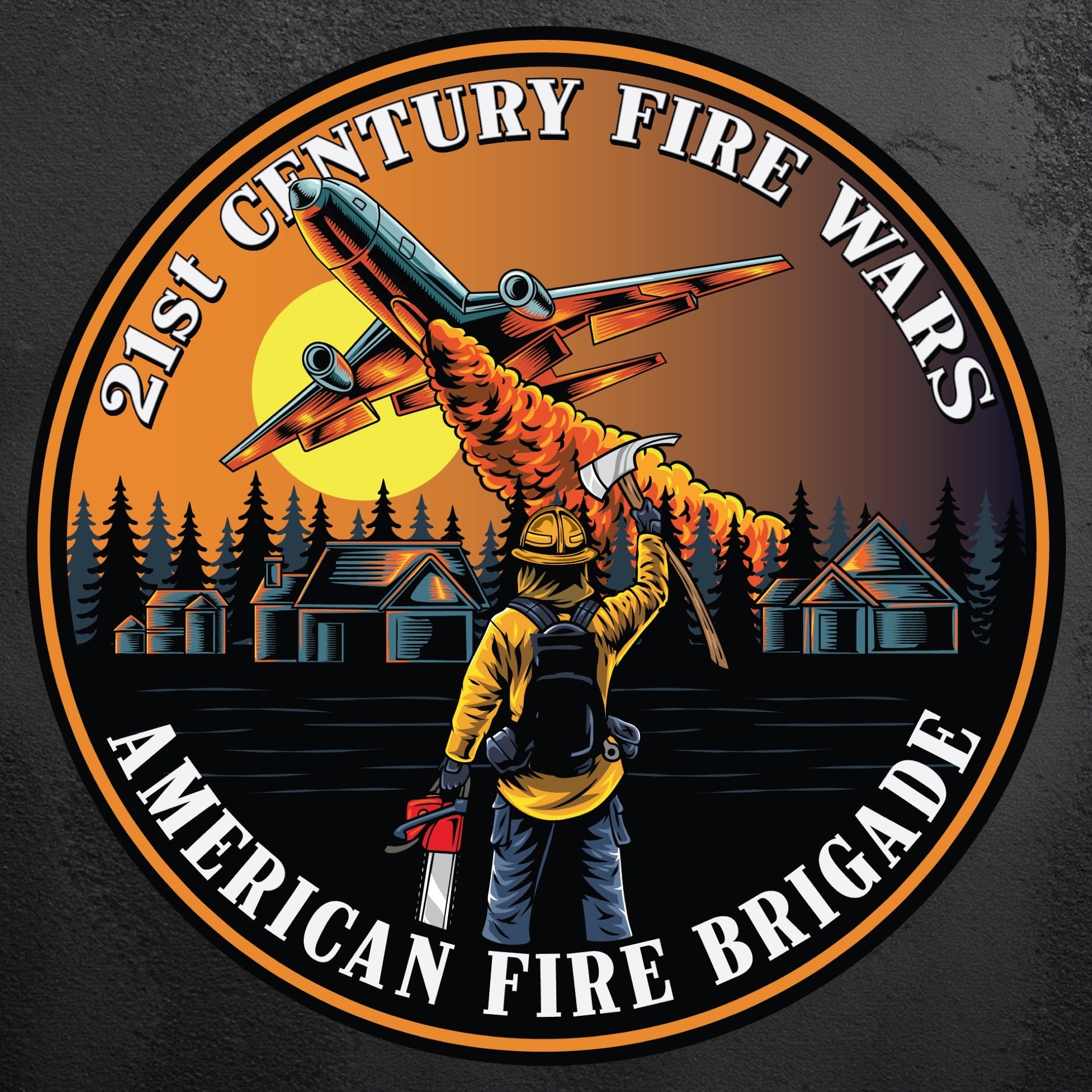 Fire Wars Sticker