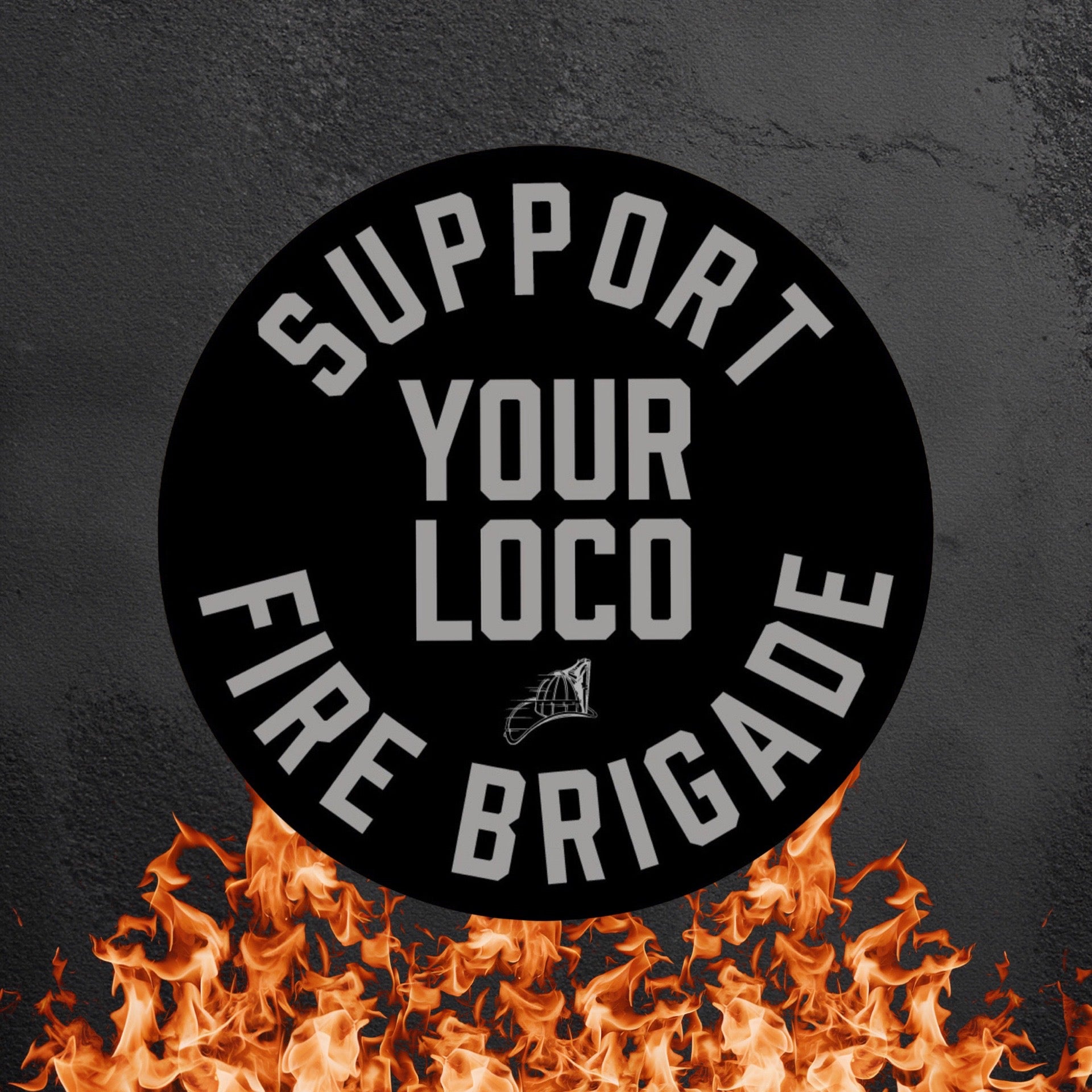 Loco Brigade Sticker - 0