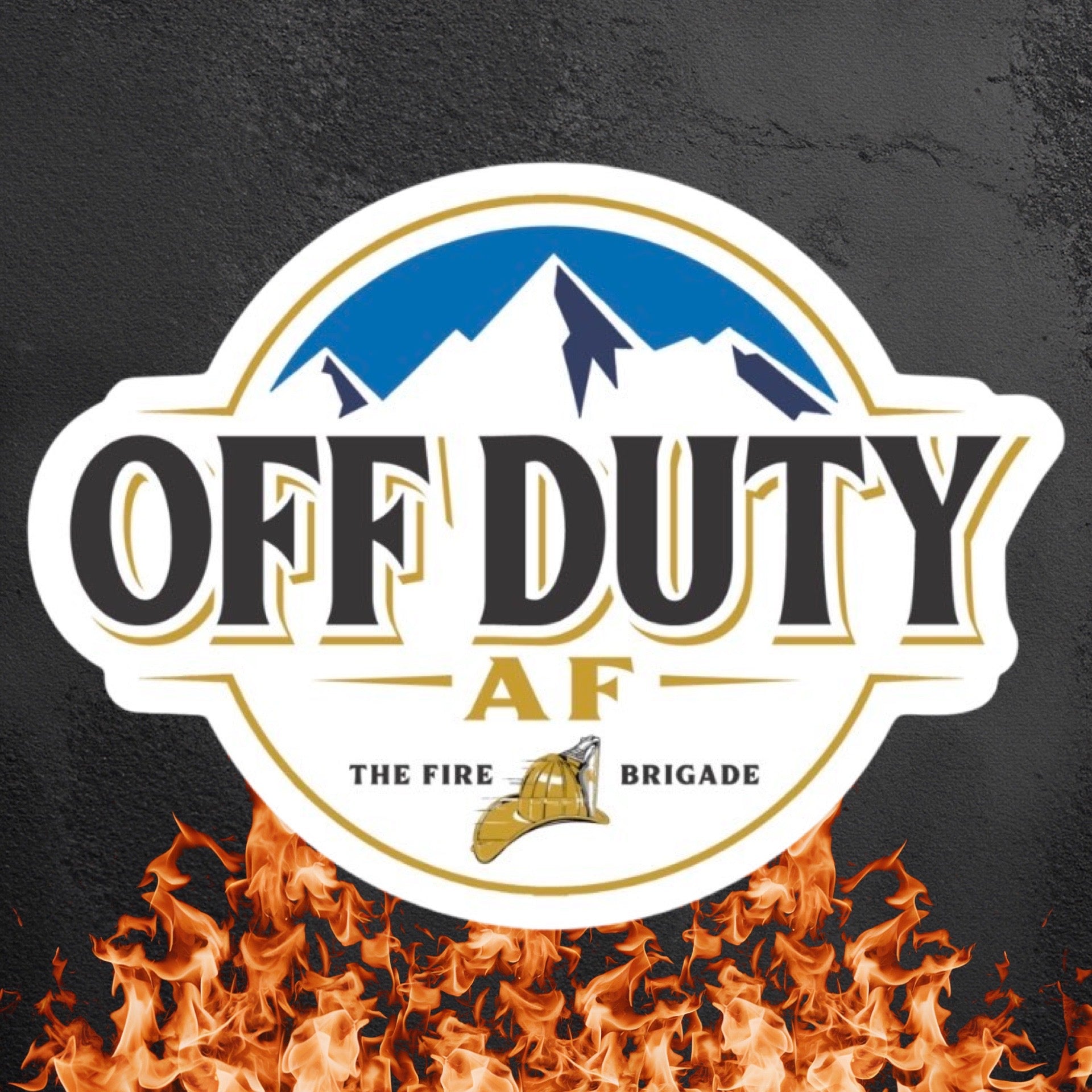 Off Duty Sticker