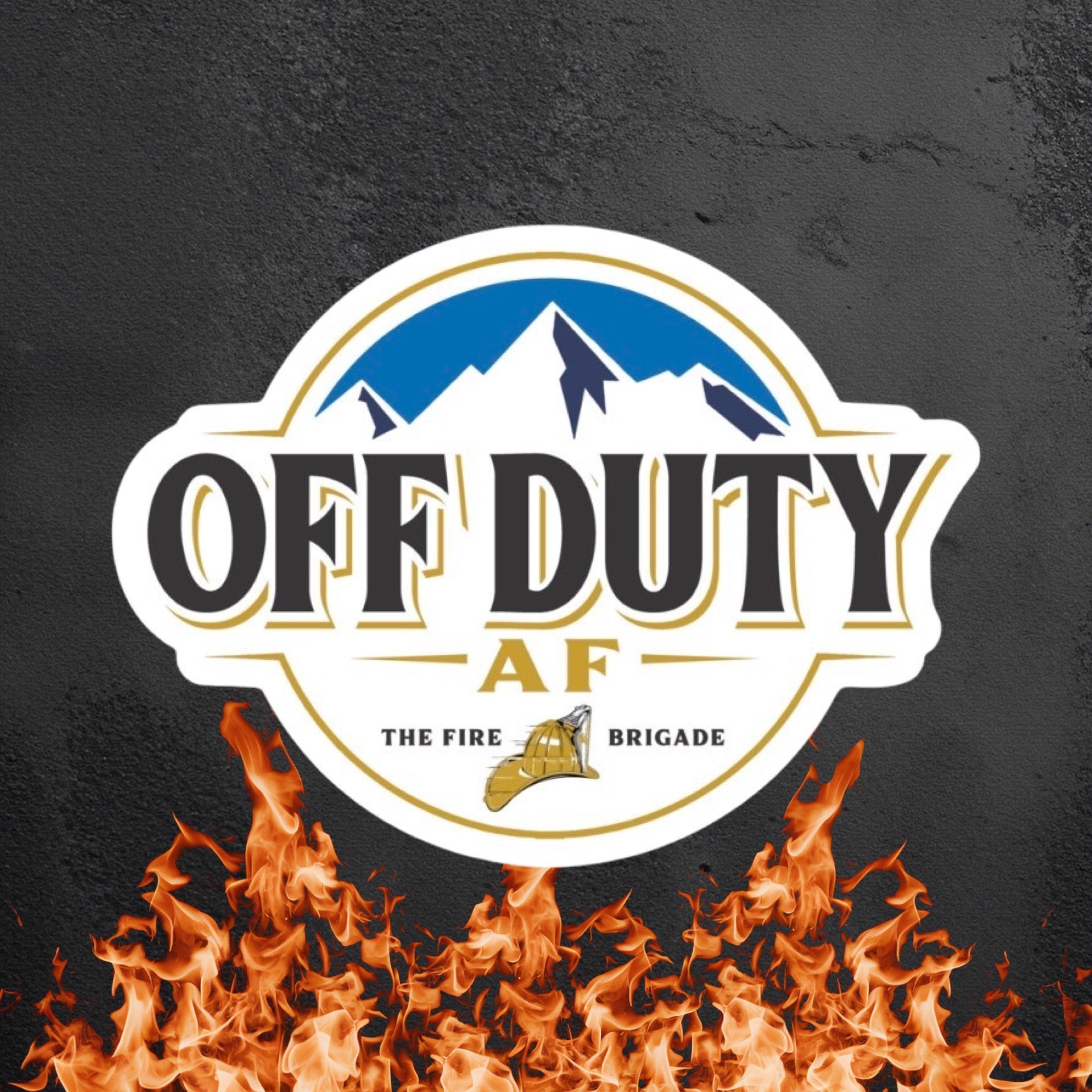 Off Duty Sticker