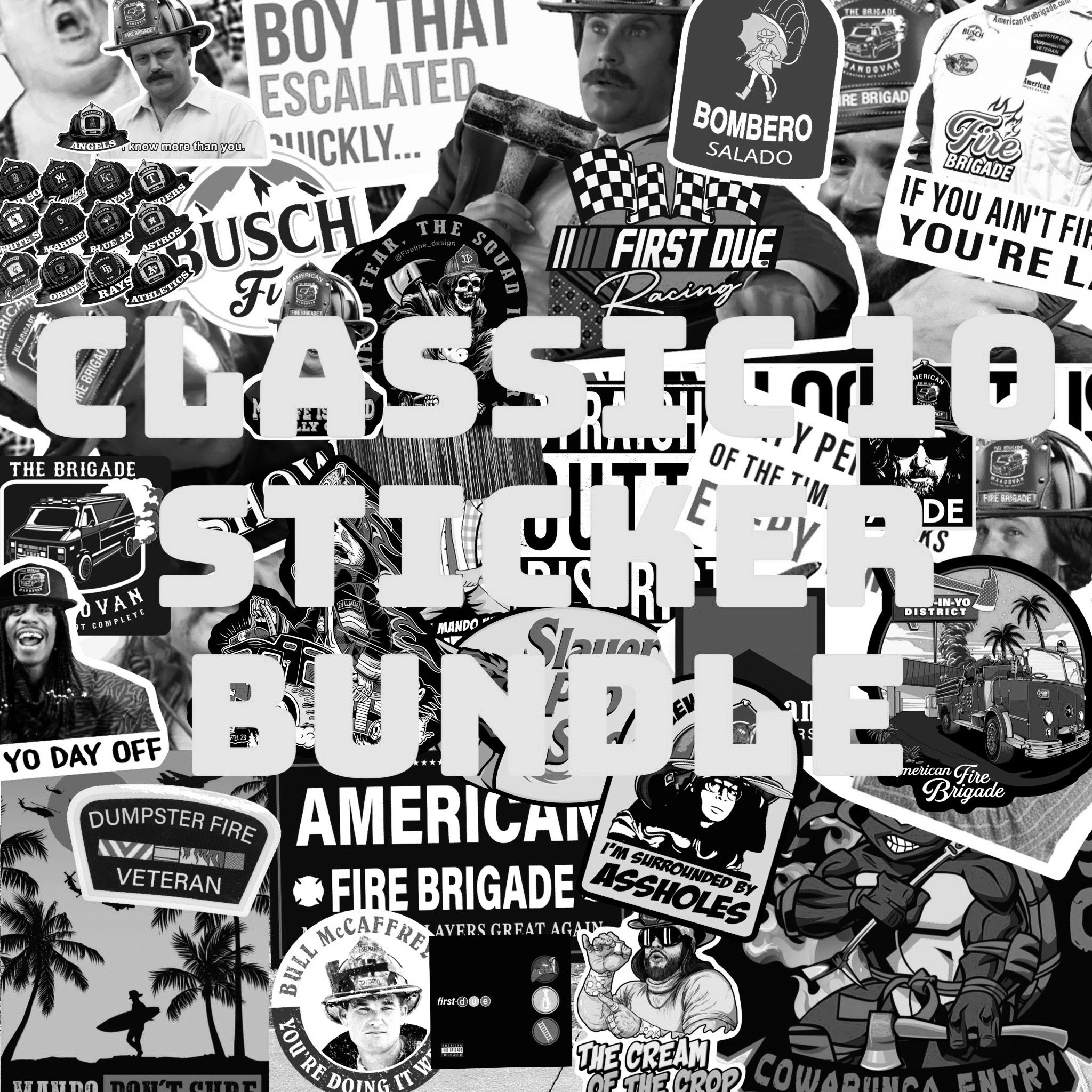 Classic 10 Sticker Bundle - 0