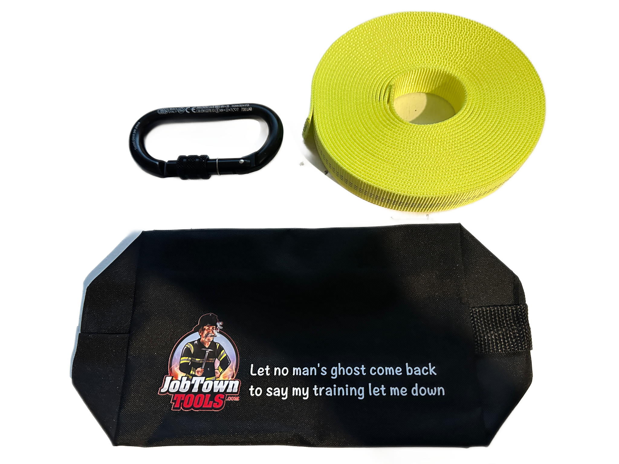 Firefighter Rescue Webbing & Carabiner Kit