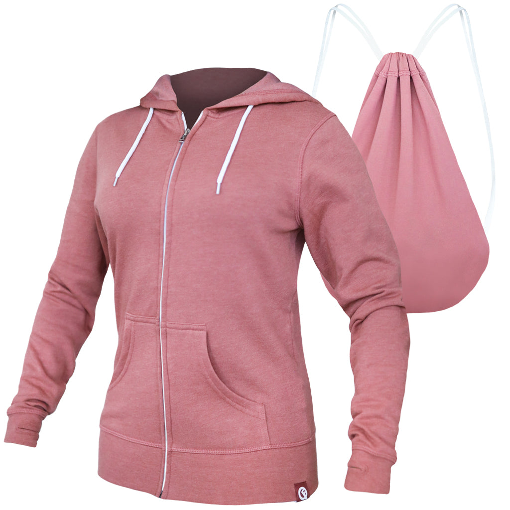 Women's Hero Hoodie Lite (Dusty Rose)