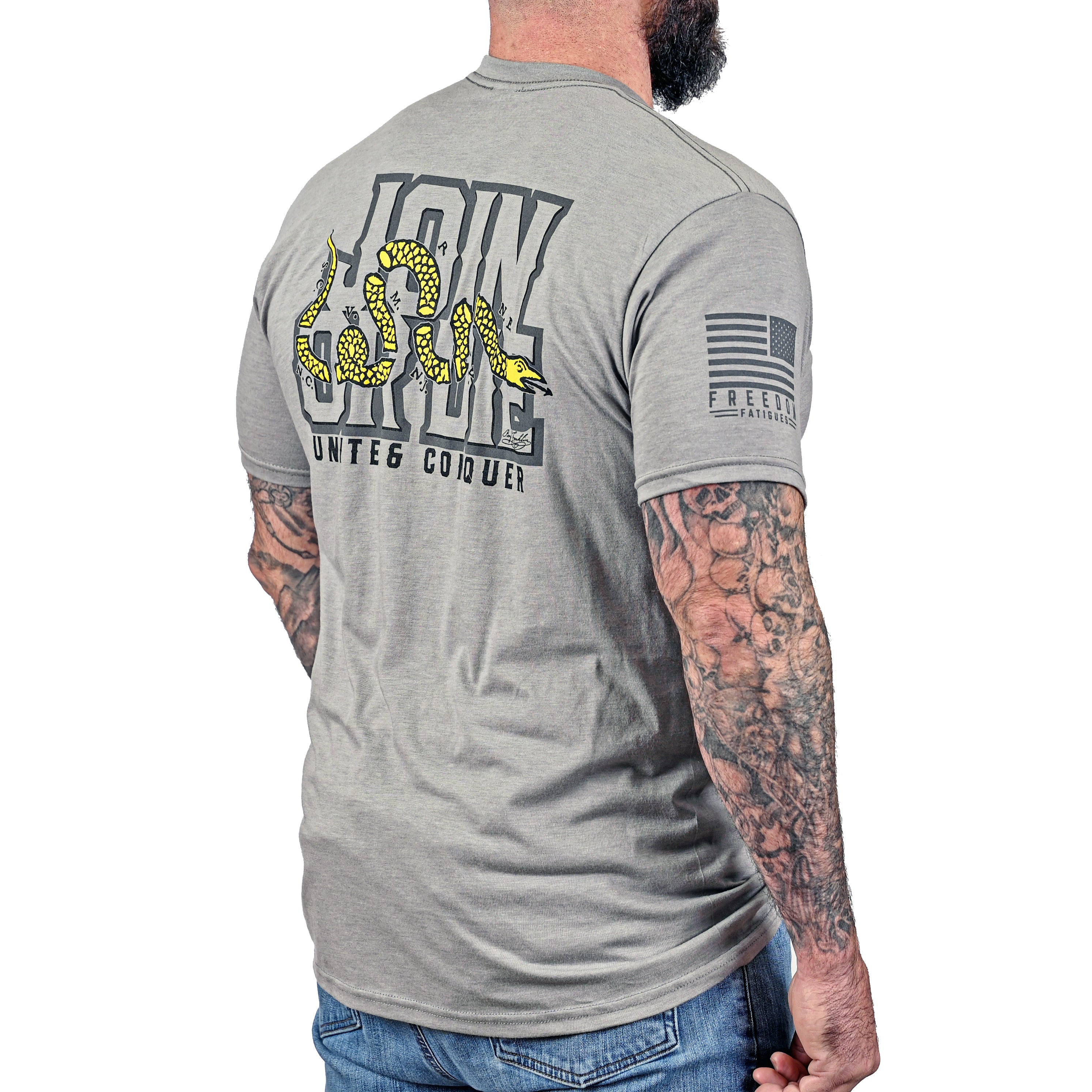 Men's Join or Die Patriotic T-Shirt - 0