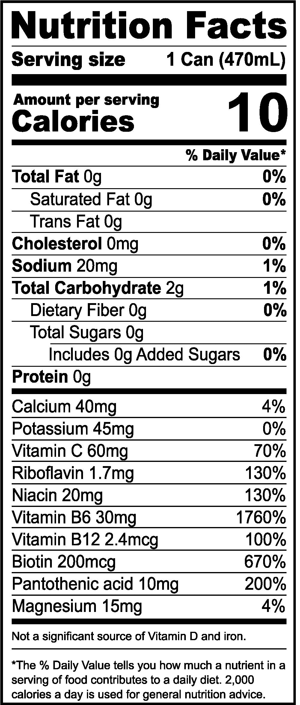 the Energy Drink™ Berry Blast 12 Pack - 0