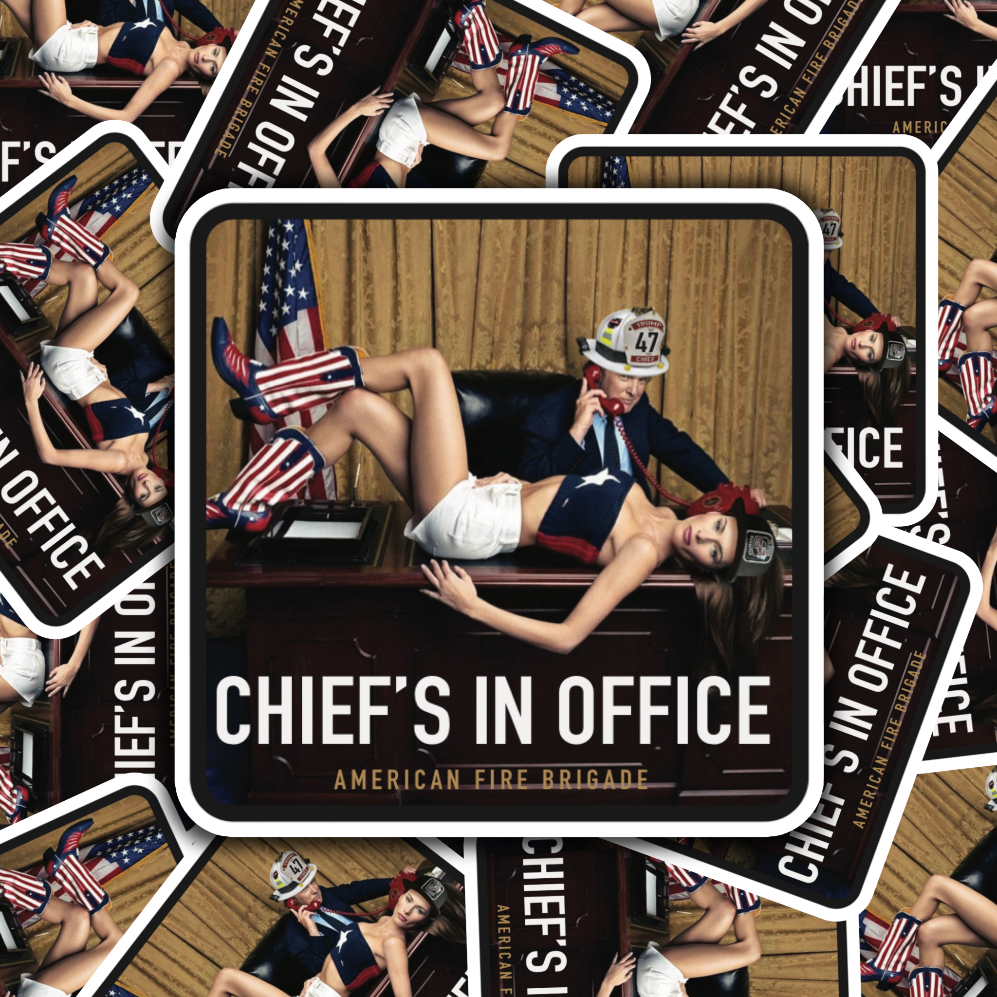 Chief Trump Sticker - 0