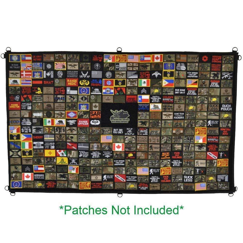 3' x 5' - Tactical Patch Mat - "The Patch Junkie" - 0