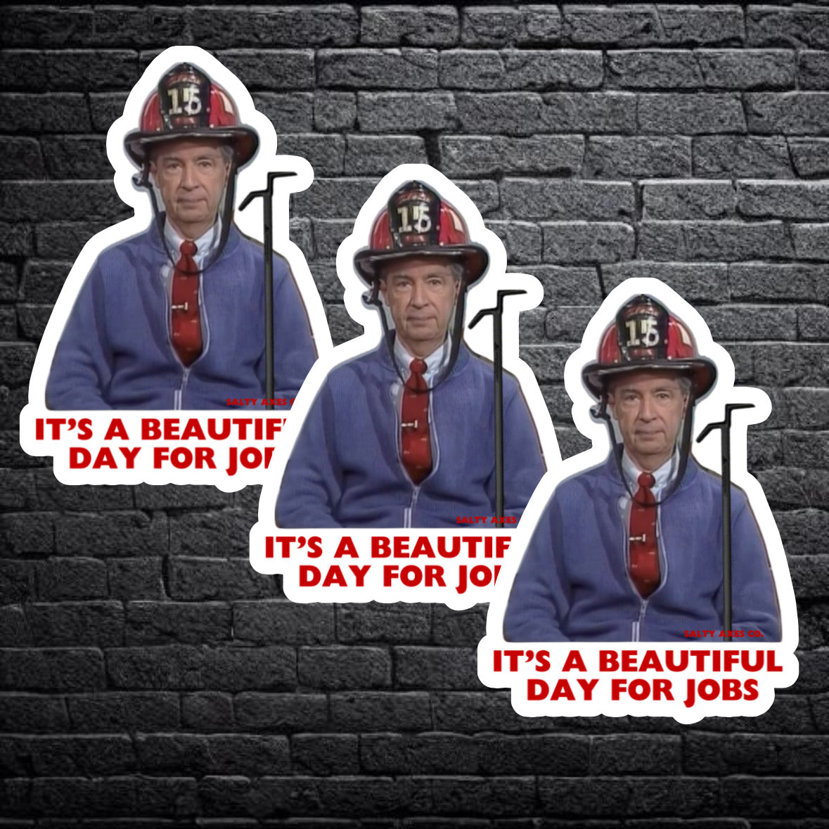 Salty Rogers Stickers - 3 Pack | American Fire Brigade
