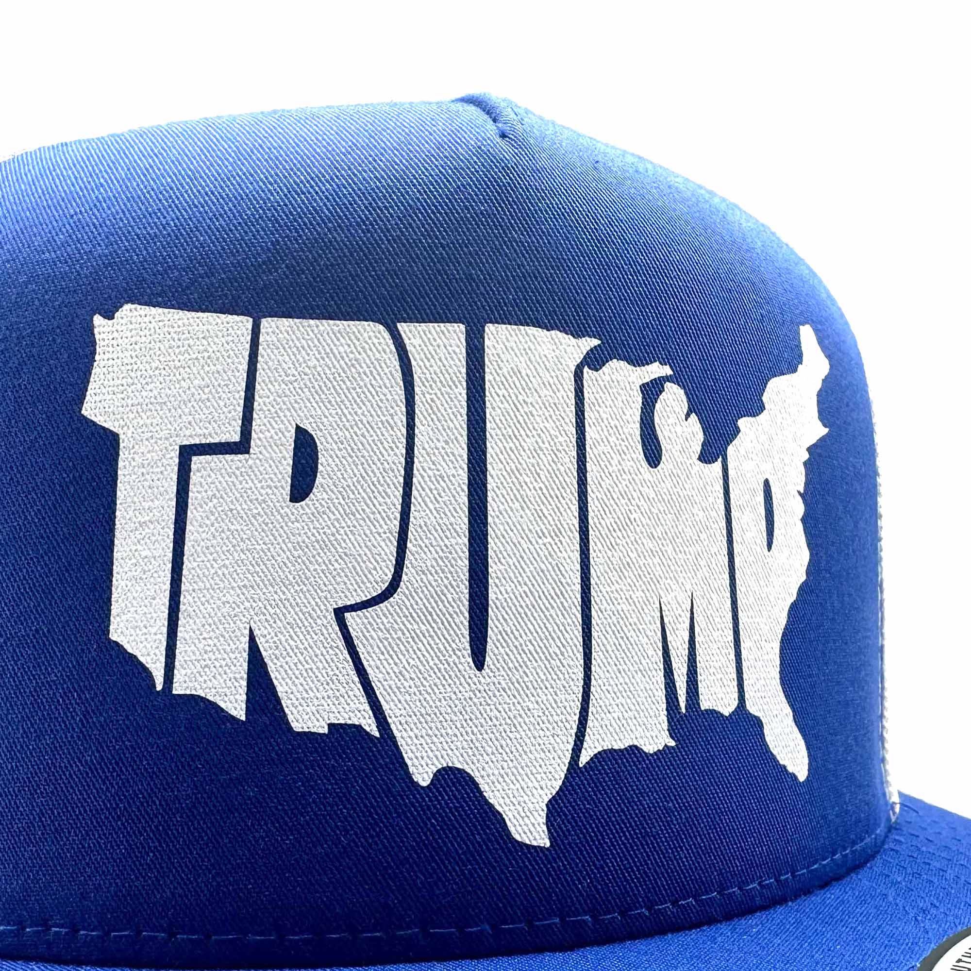 Donald Trump USA Map 2024 Republican Trucker Hat - 0