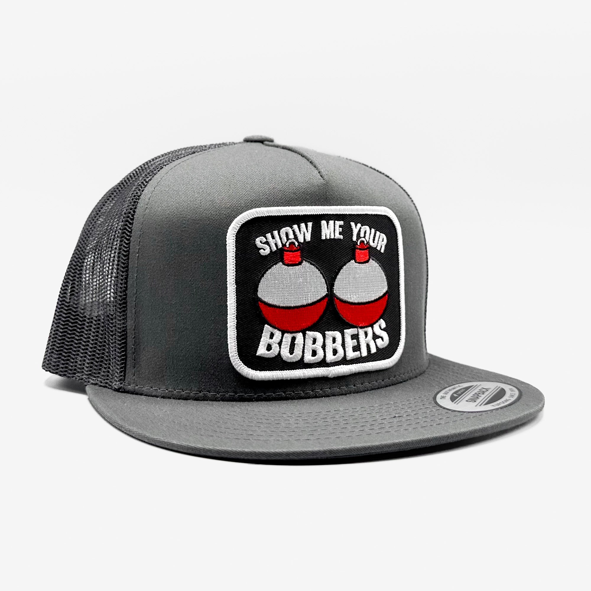 Show Me Your Bobbers Funny Fishing Trucker Hat