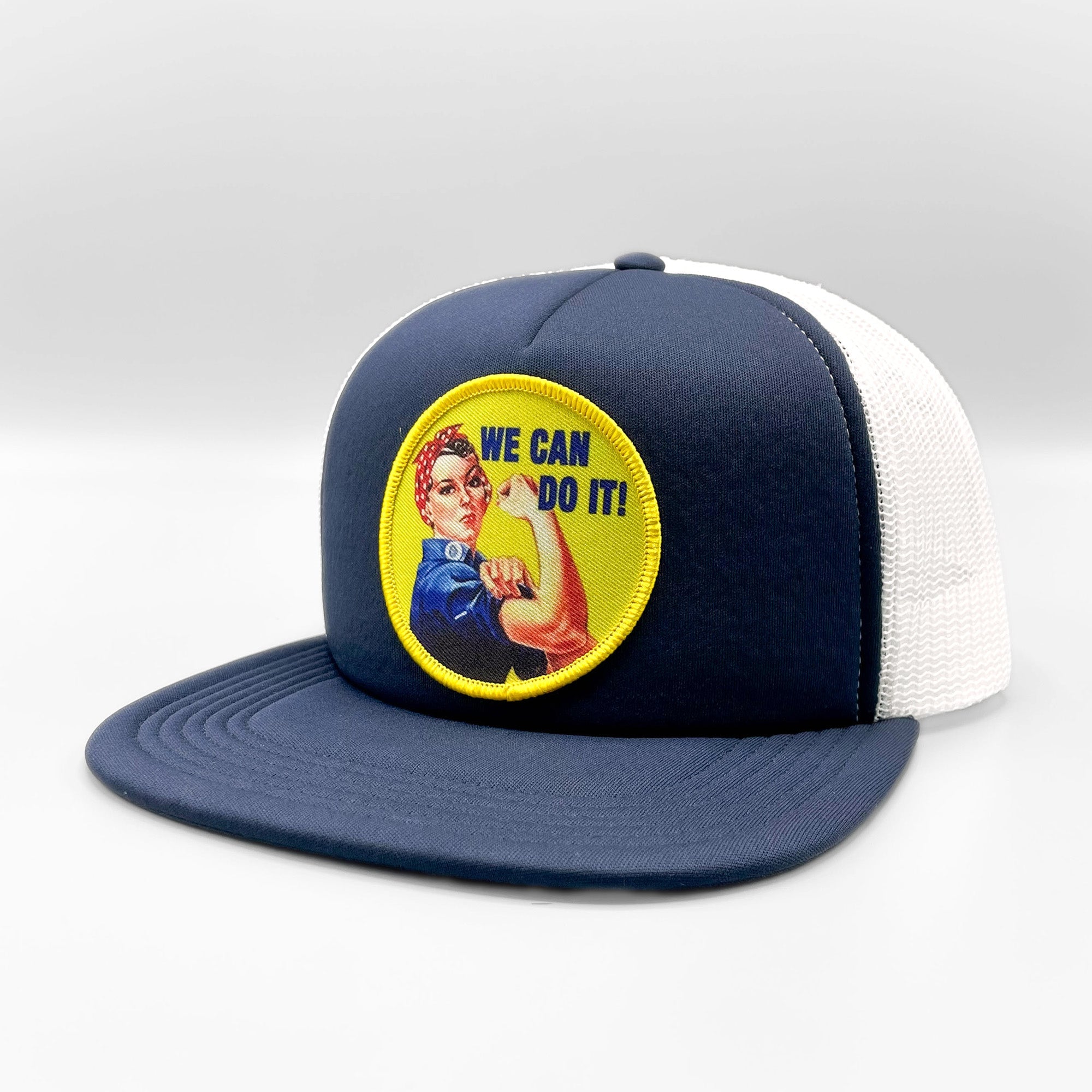 We Can Do It, "Rosie the Riveter" Retro WWII Patriotic Trucker