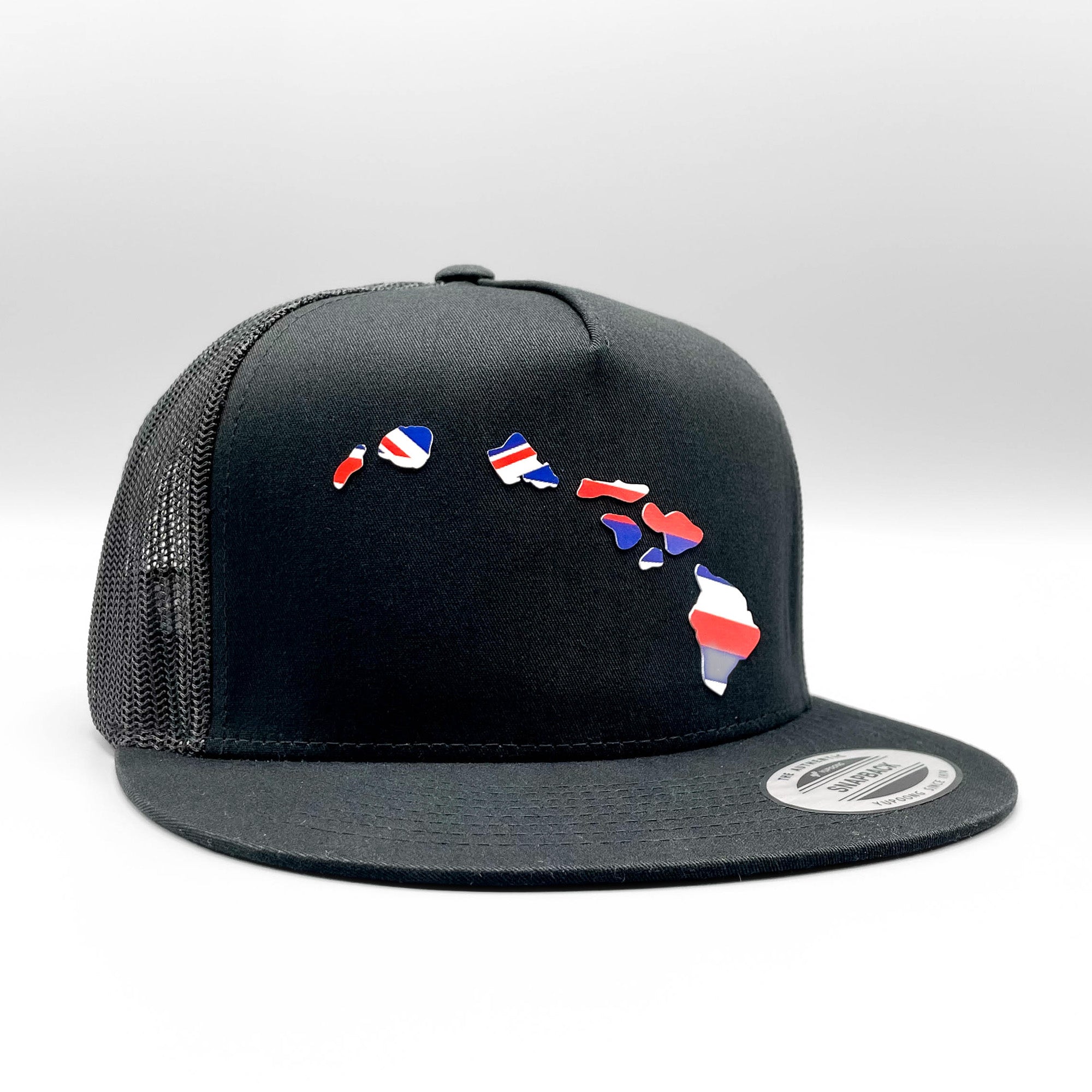 Hawaii State Flag Retro Trucker