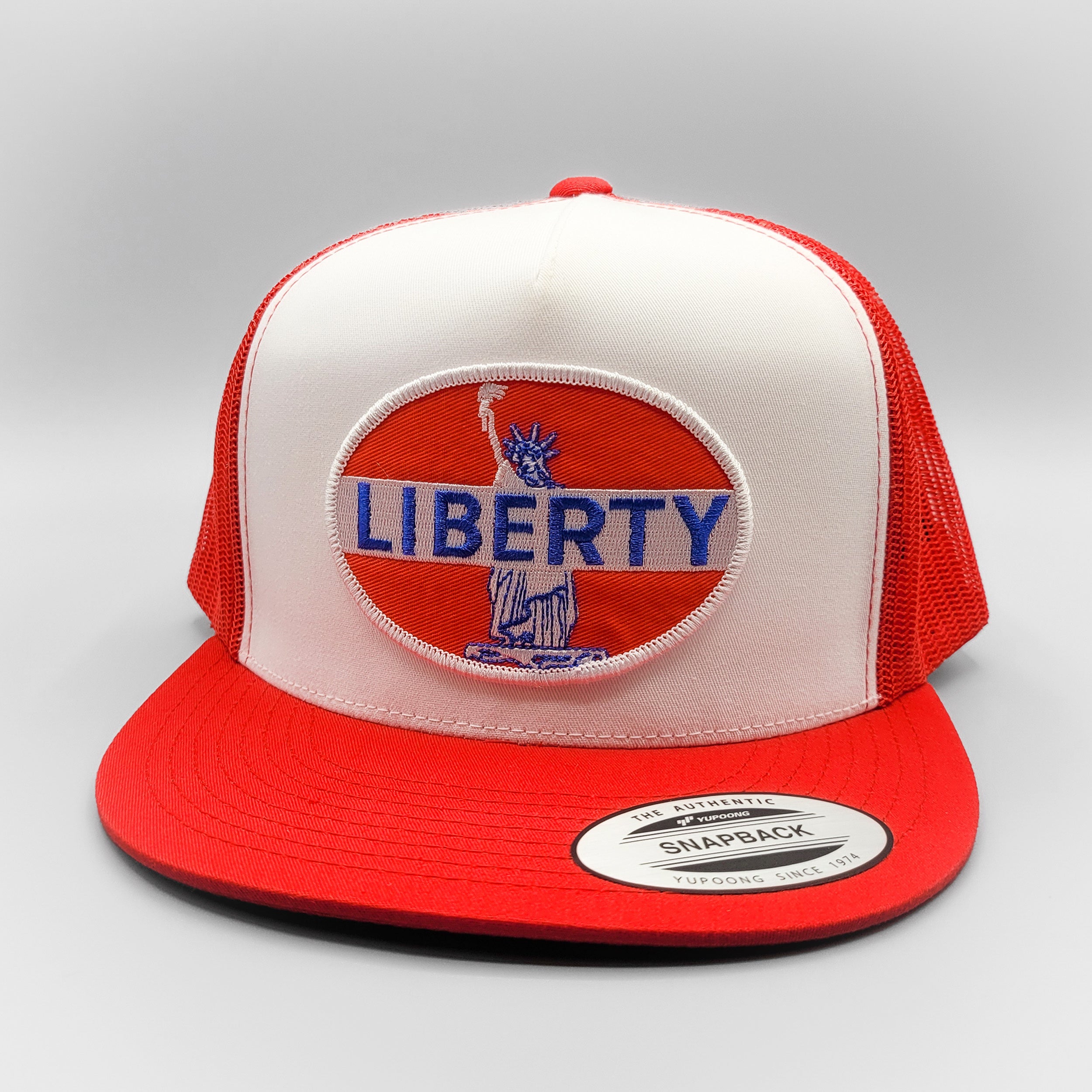 Statue of Liberty Patriotic Trucker Hat