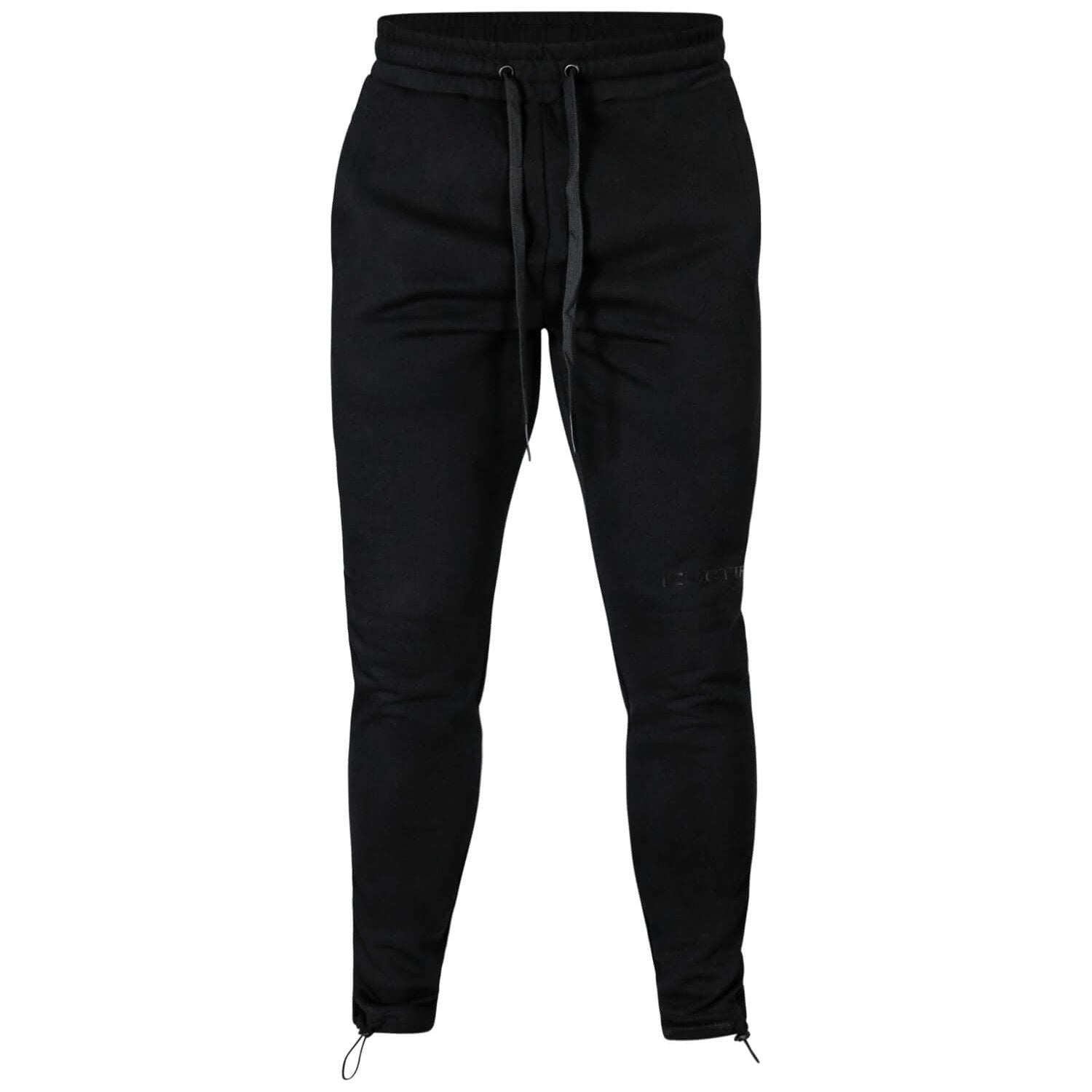 MEN'S PERFORMANCE ADJUSTABLE HEAVYWEIGHT JOGGERS | BLACK