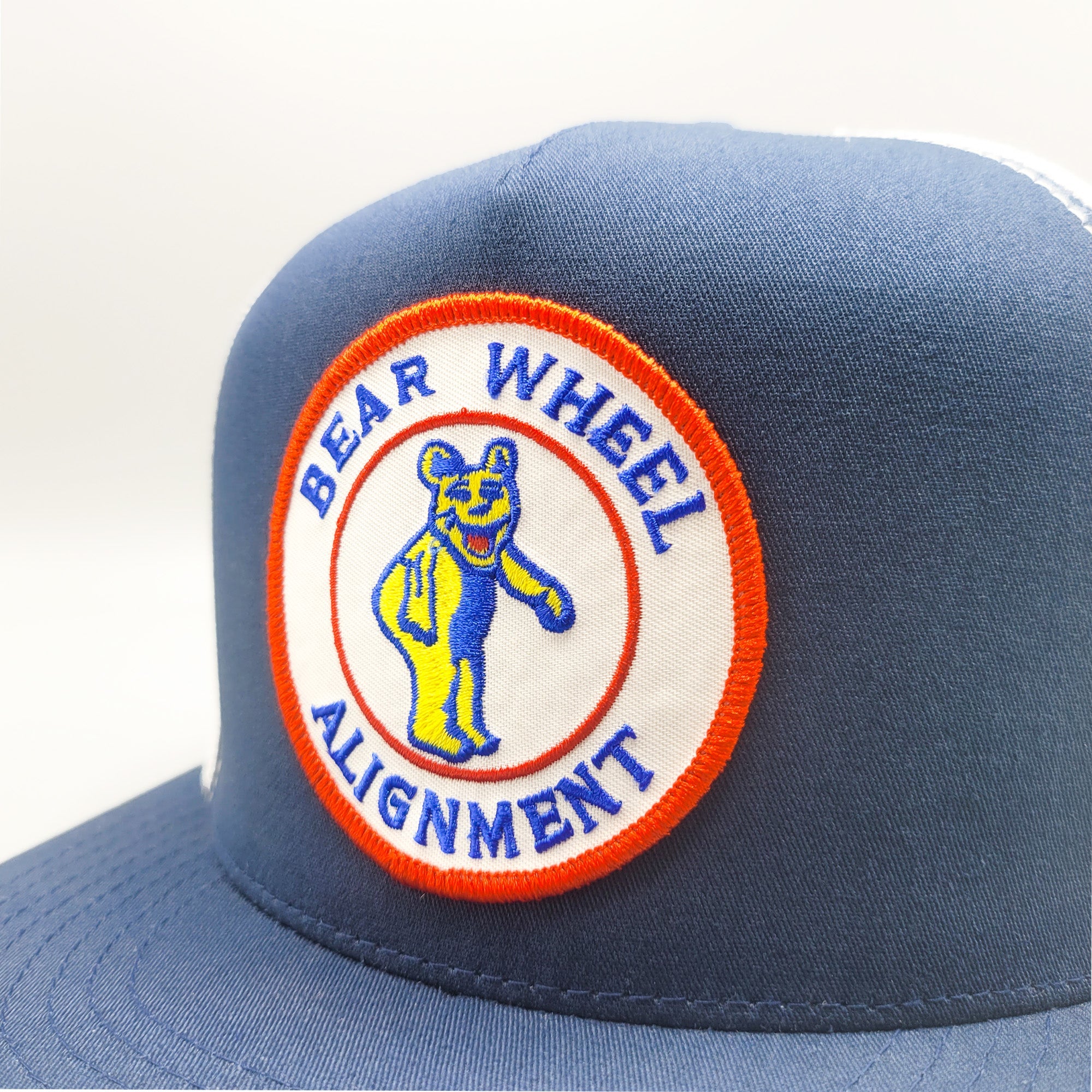 Bear Wheel Alignment Trucker Hat - 0