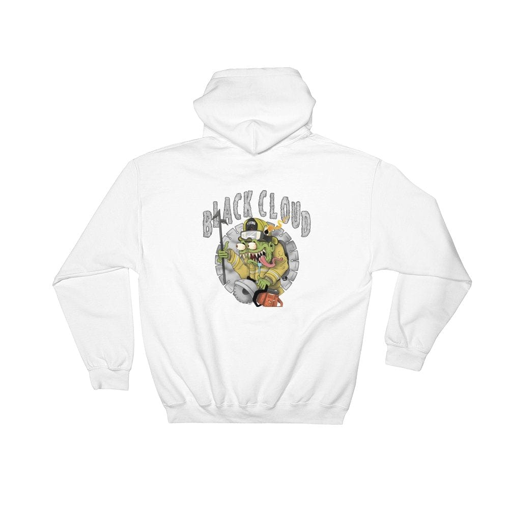 Black Cloud Monster - Hoodie (logo on back)