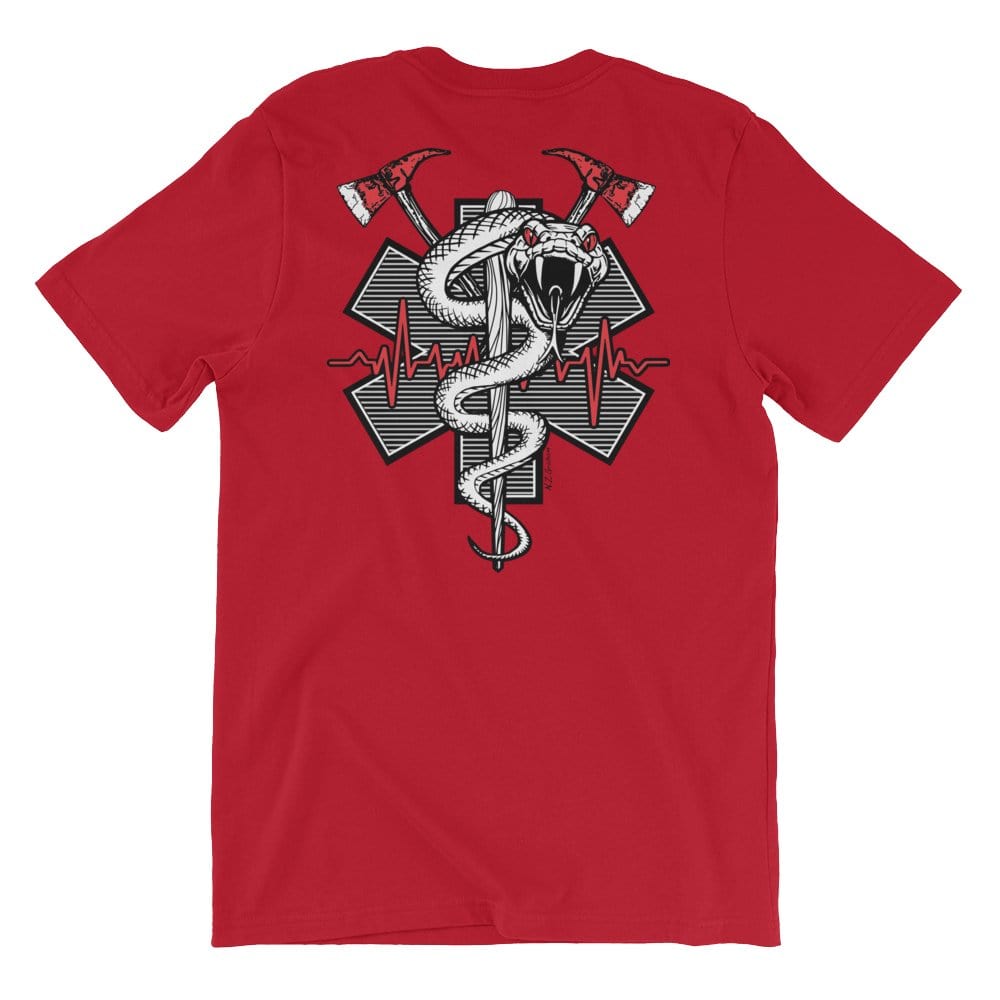 Snake On A Fire Stick - Short Sleeve