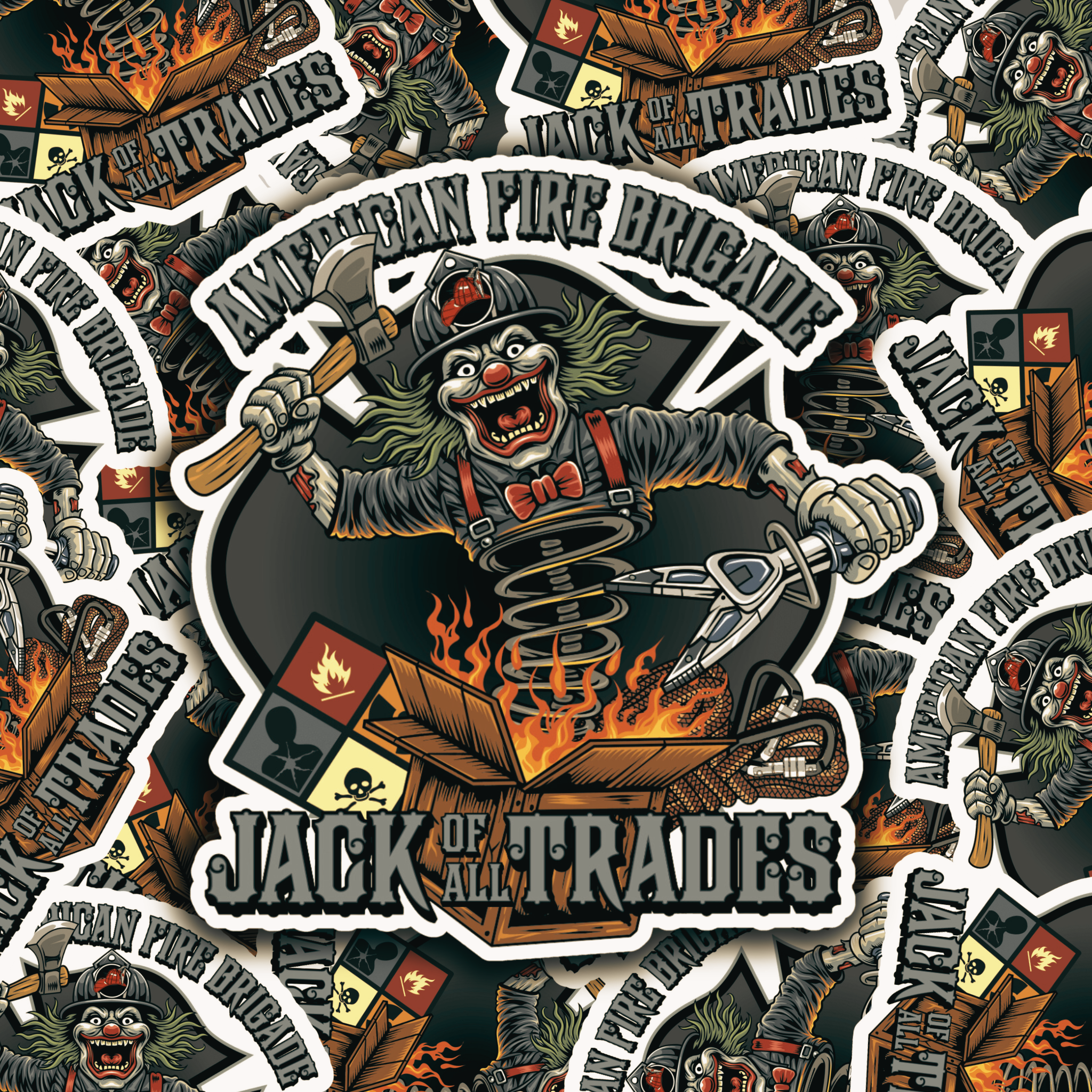 Jack of Brigades Sticker