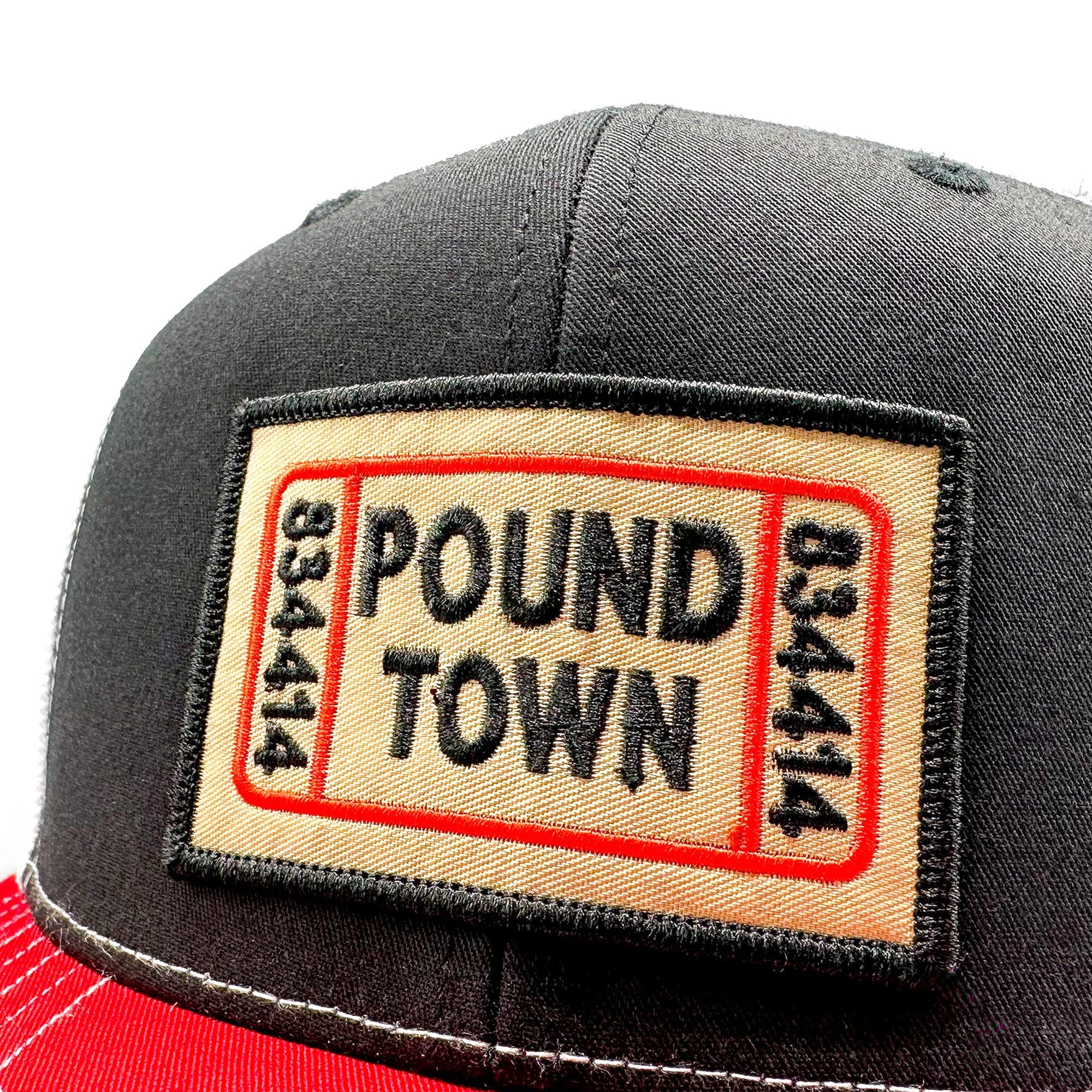 Pound Town Funny Retro Trucker Hat - 0