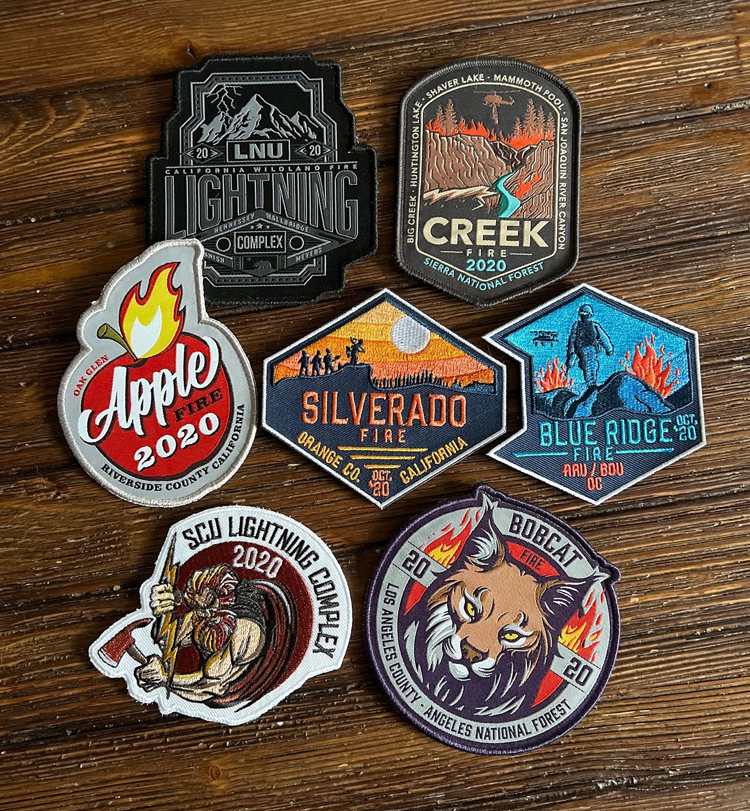 2020 FIRE PATCHES - BUNDLE