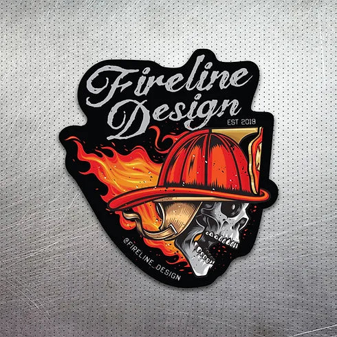 FIRELINE DESIGN Sticker