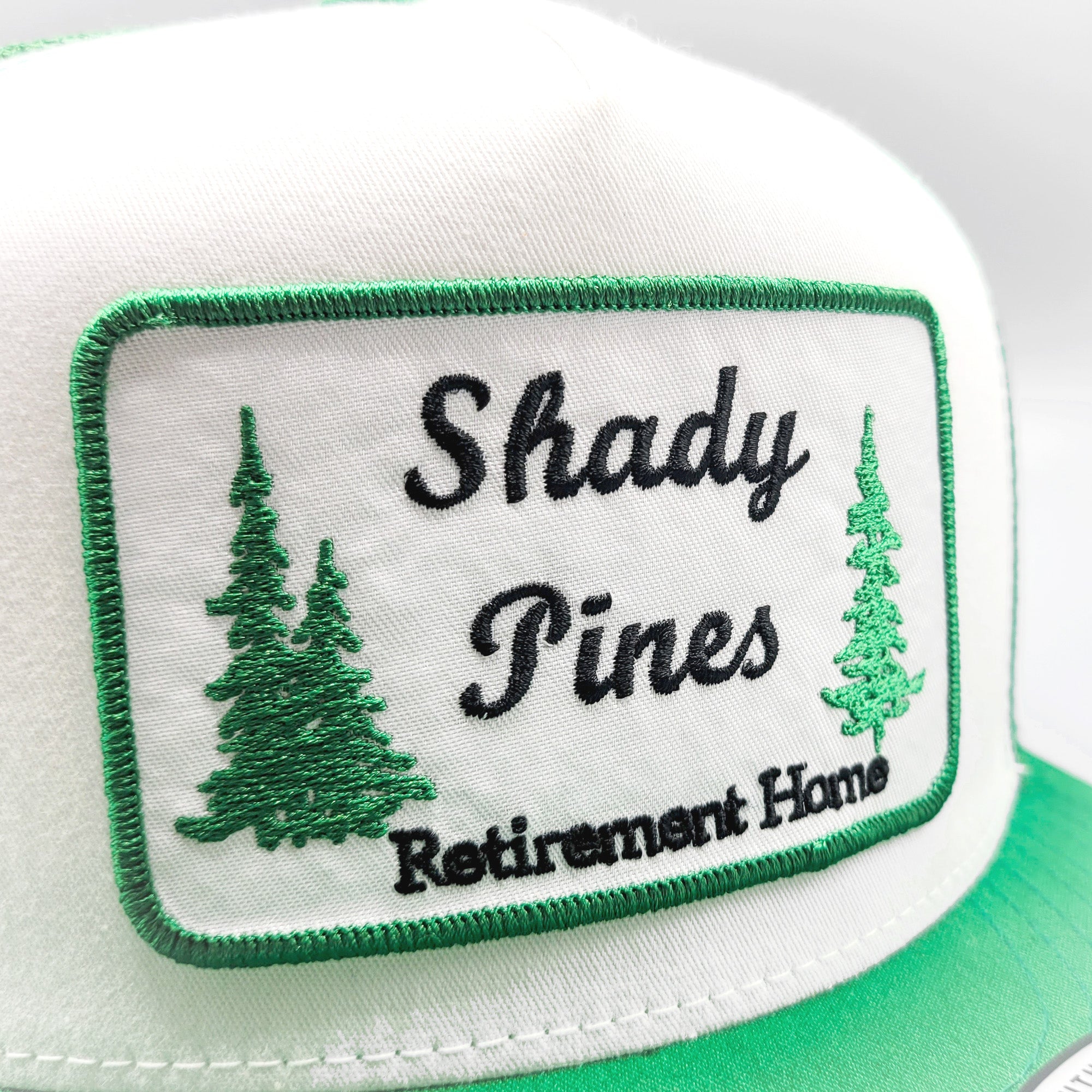 Shady Pines Golden Girls 80's TV Show Retirement Home Trucker Hat - 0