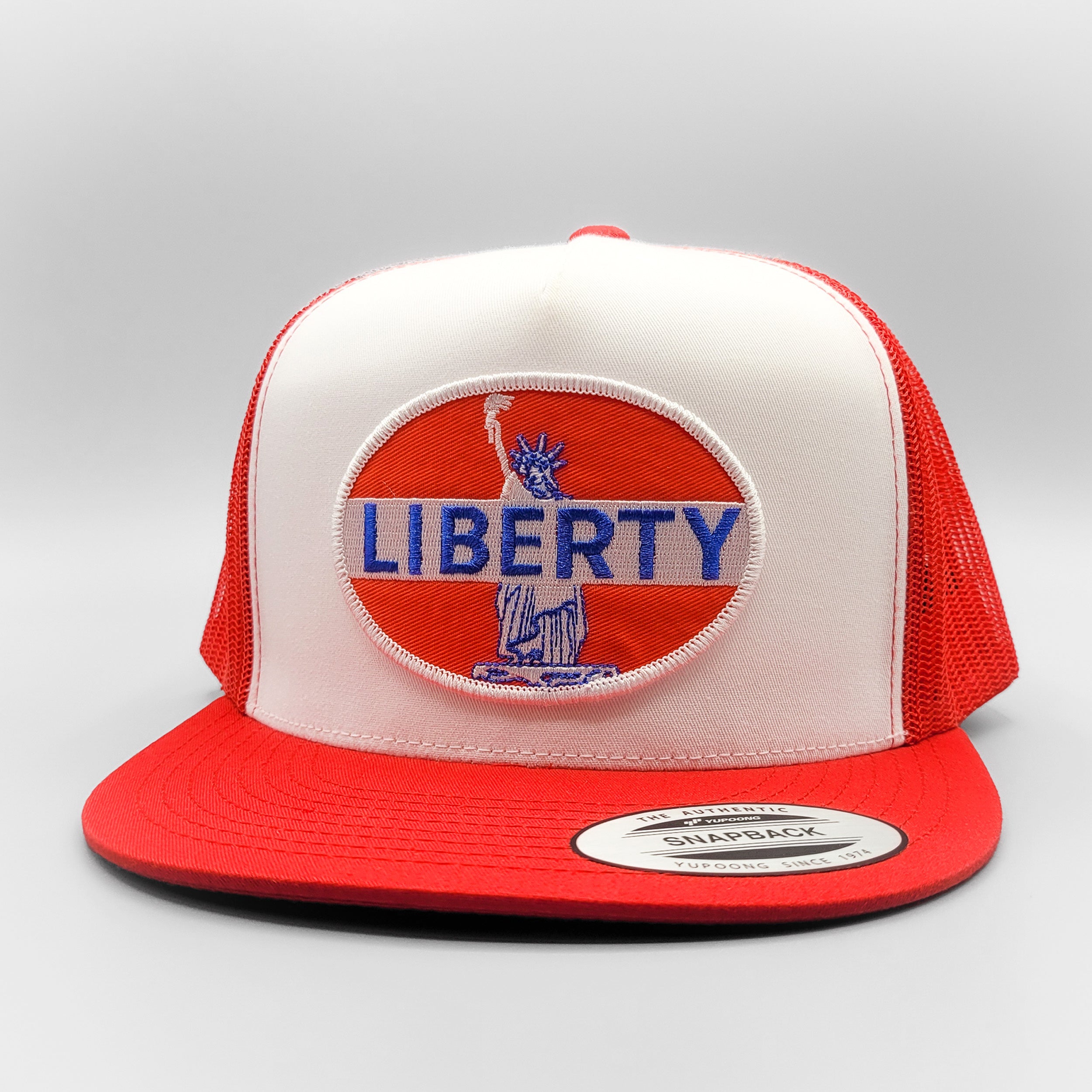 Statue of Liberty Patriotic Trucker Hat