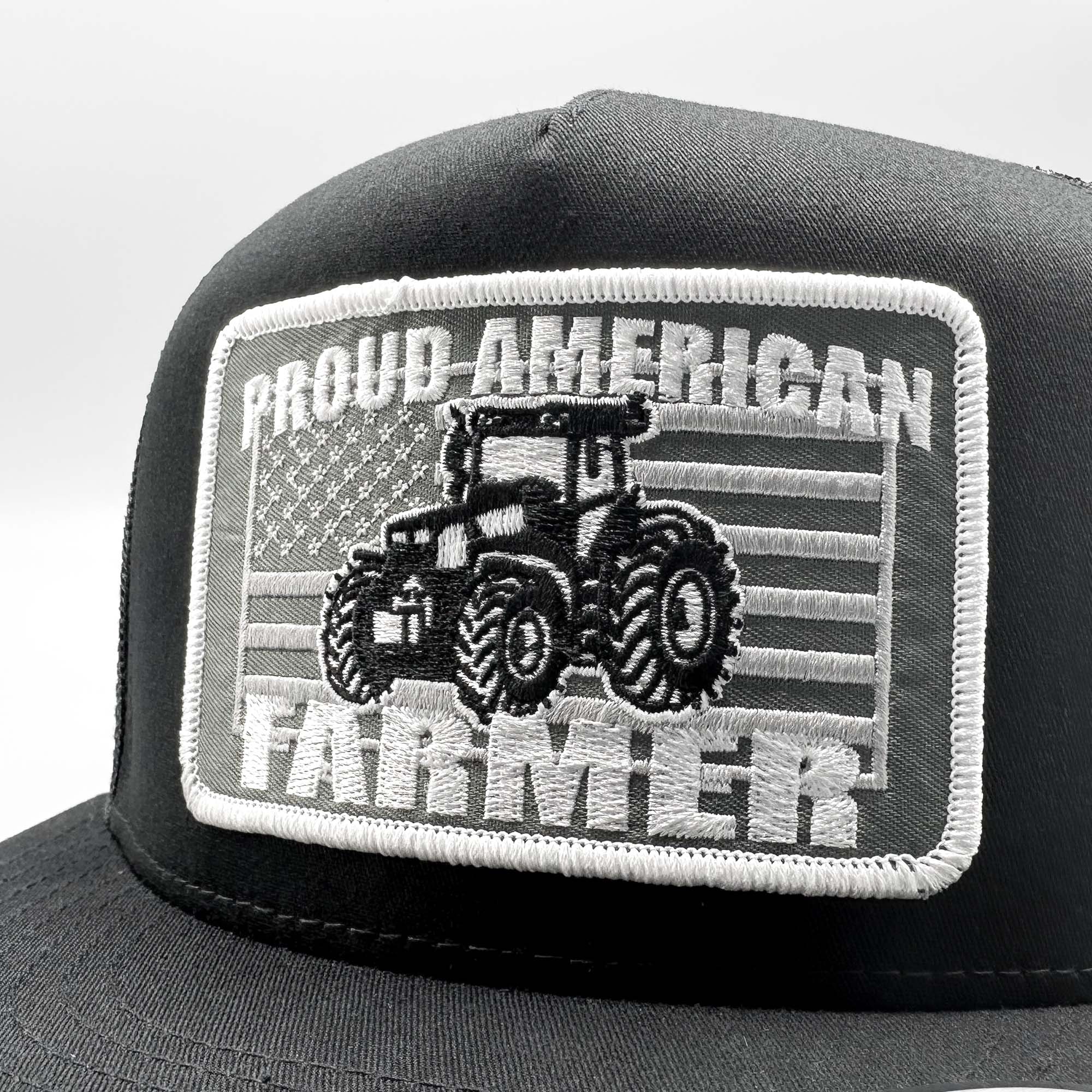 Proud American Farmer Trucker Hat - 0