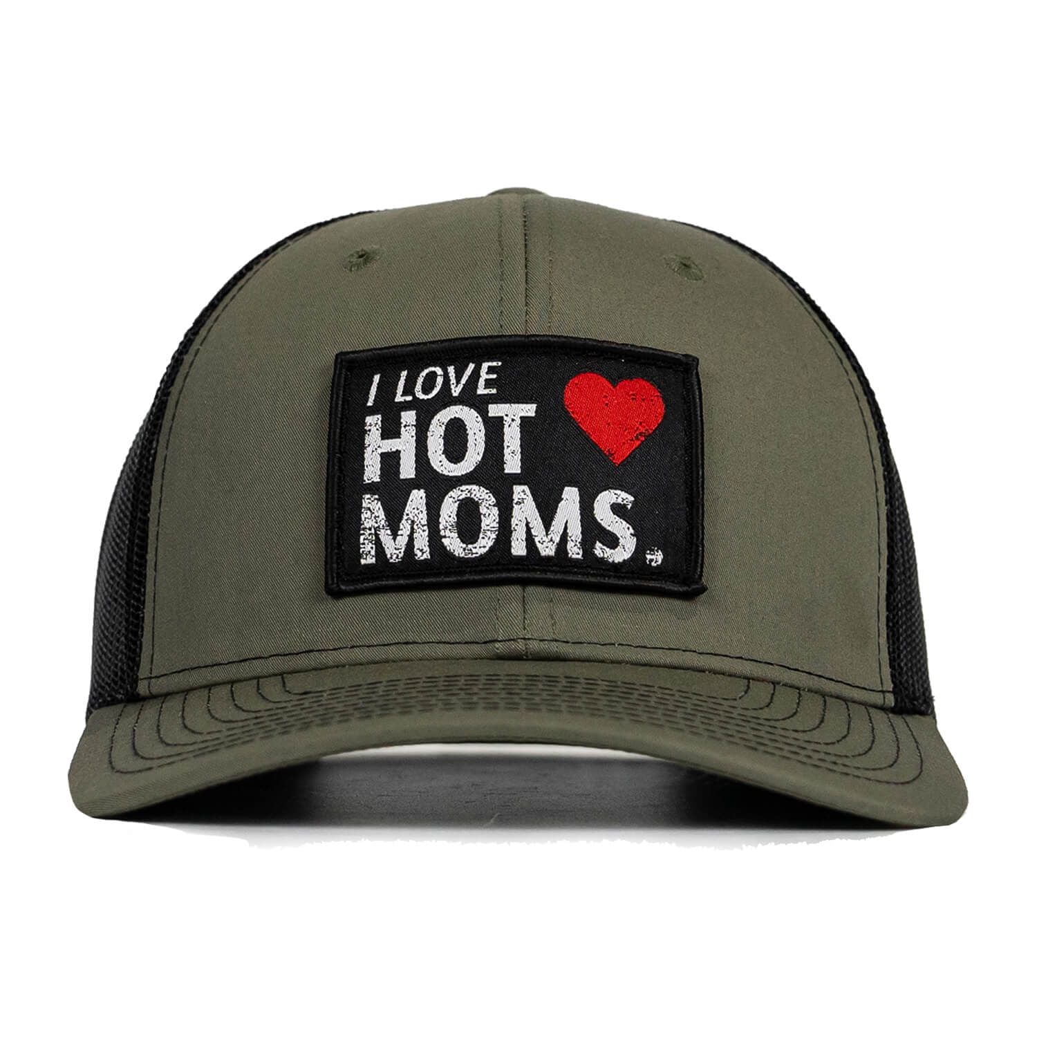 I LOVE HOT MOMS PATCH SNAPBACK - 0