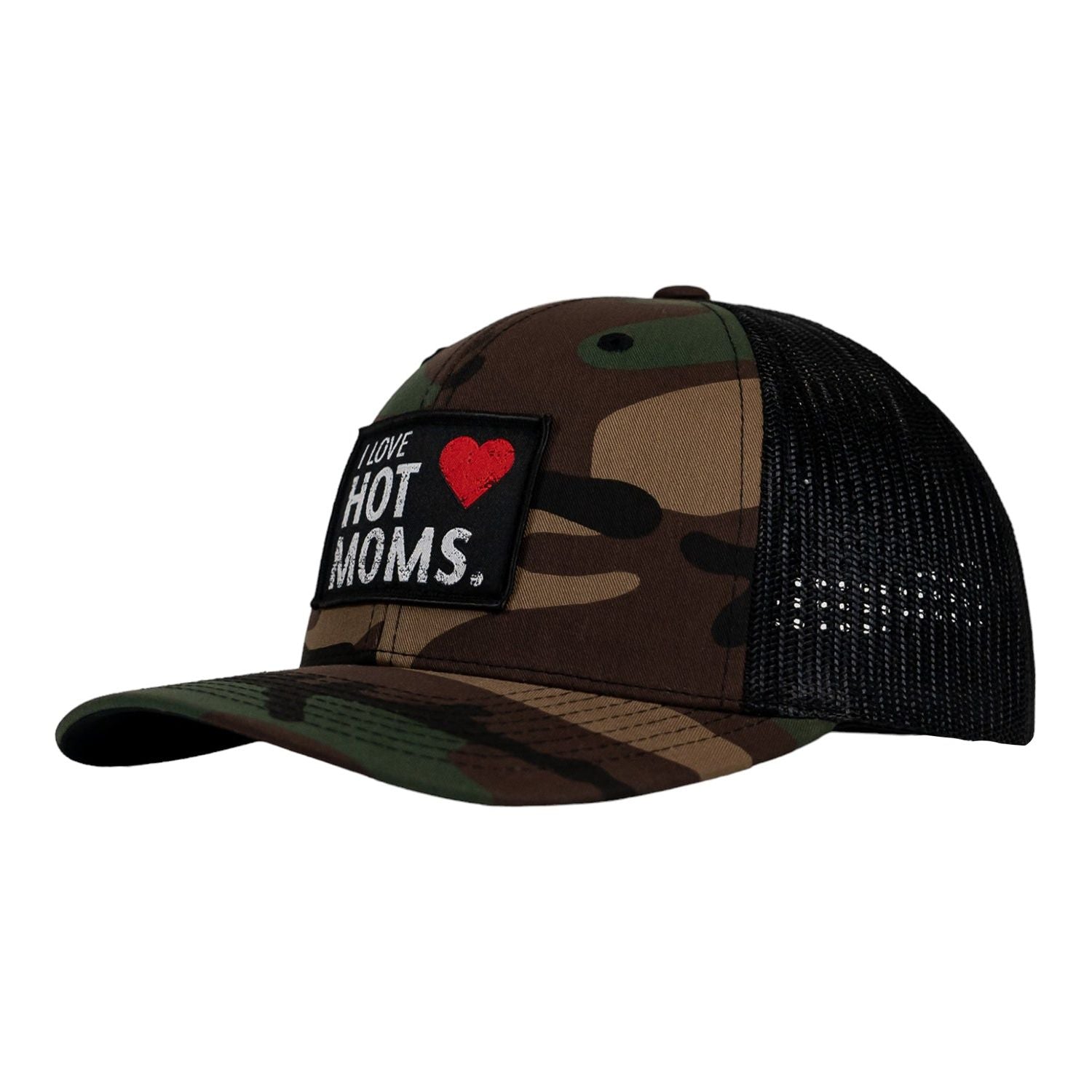 I LOVE HOT MOMS PATCH SNAPBACK