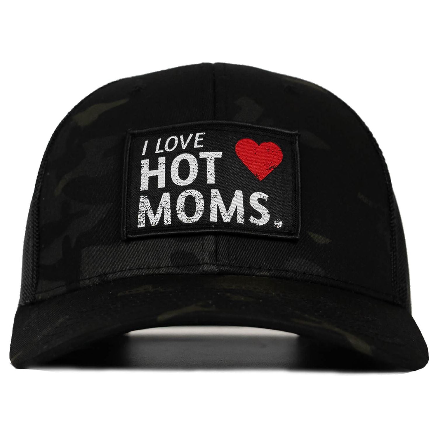 I LOVE HOT MOMS PATCH SNAPBACK