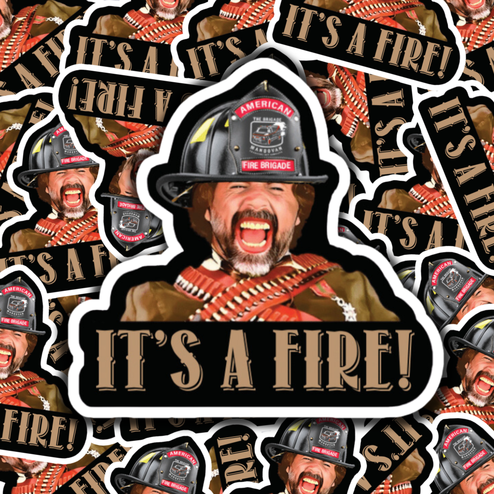 It's a Fire! Sticker