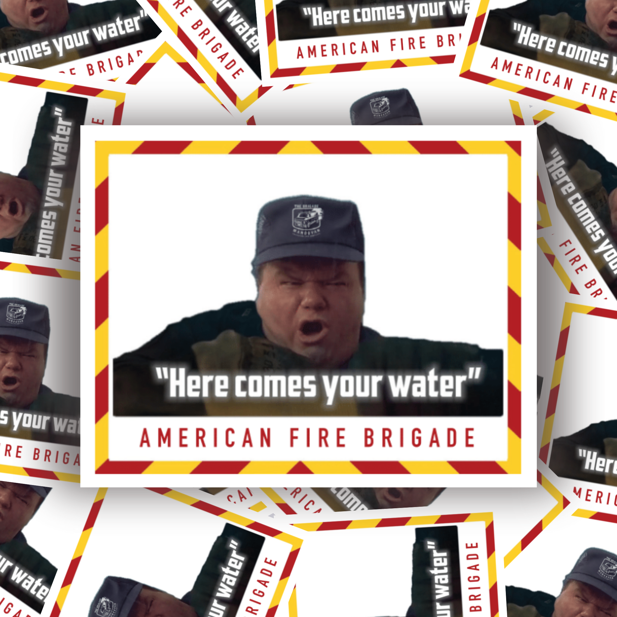 Here Comes your Water! Sticker