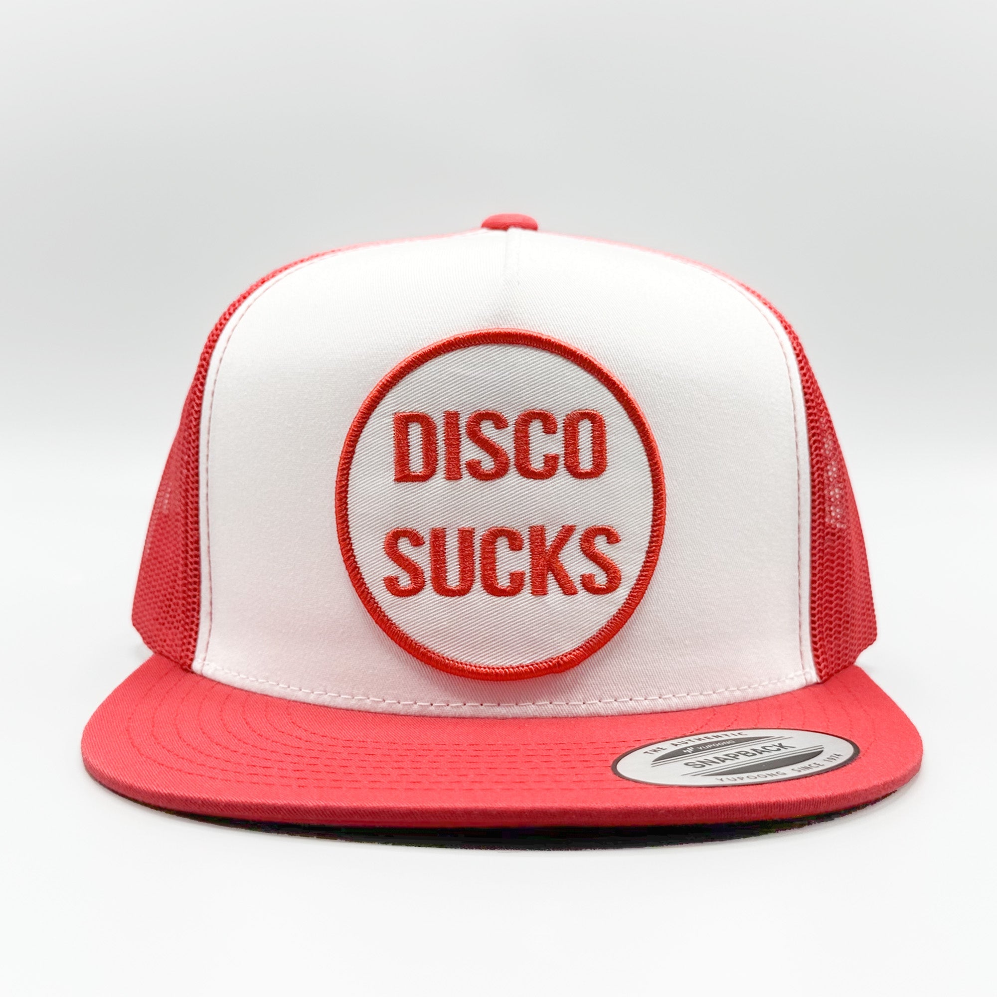 Disco Sucks Funny 70's Trucker Hat